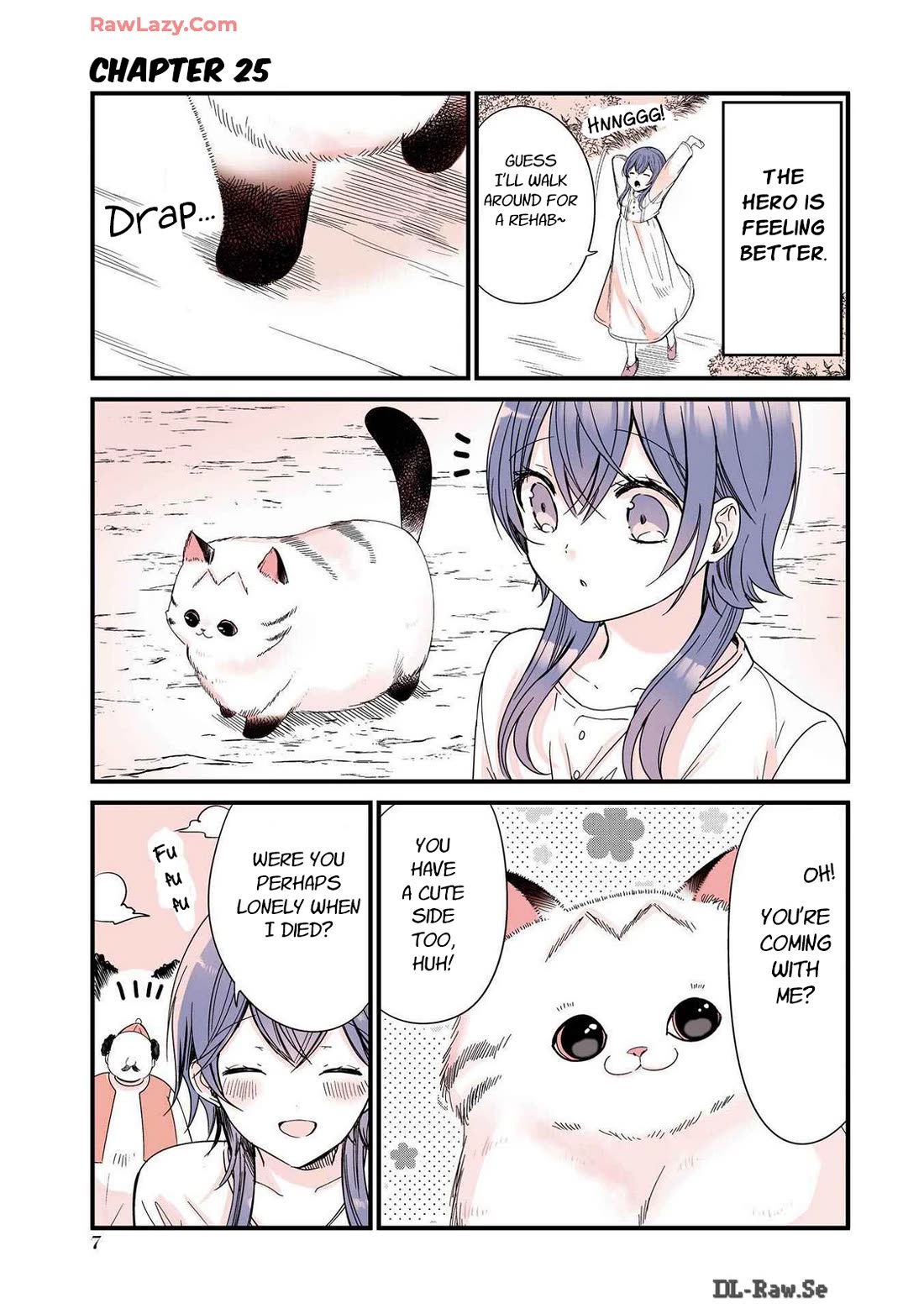 A Story about a Cat Reincarnated in a Different World Where There are no Cats. Chapter 25 page 1 - Chapter 25