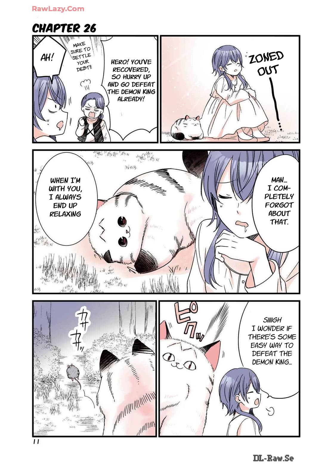 A Story about a Cat Reincarnated in a Different World Where There are no Cats. Chapter 26 page 1 - Chapter 26