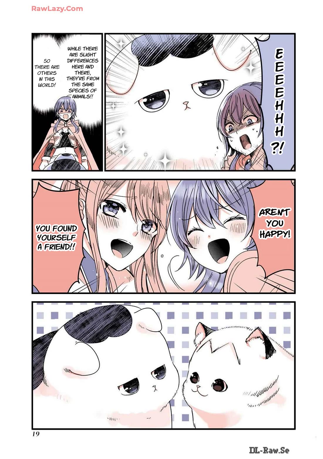 A Story about a Cat Reincarnated in a Different World Where There are no Cats. Chapter 27 page 3 - Chapter 27