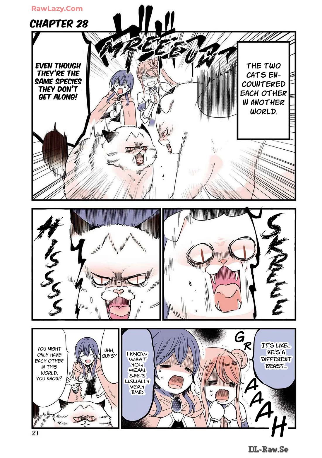 A Story about a Cat Reincarnated in a Different World Where There are no Cats. Chapter 28 page 1 - Chapter 28