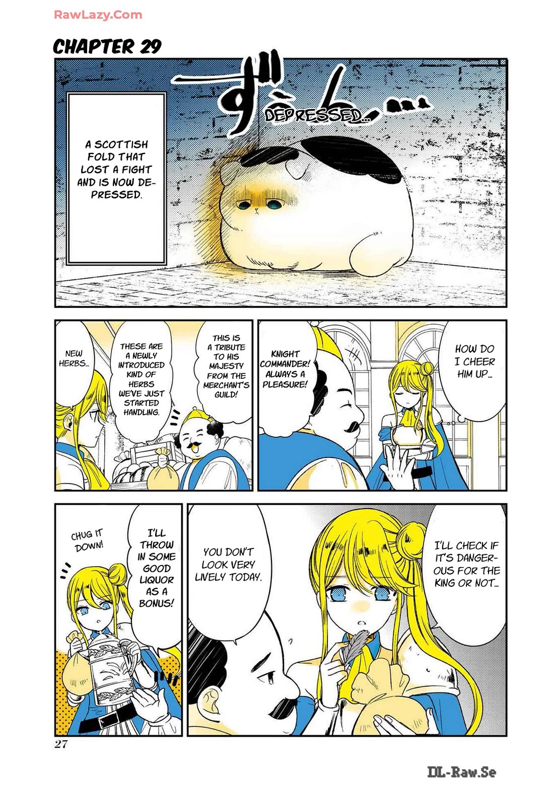 A Story about a Cat Reincarnated in a Different World Where There are no Cats. Chapter 29 page 1 - Chapter 29