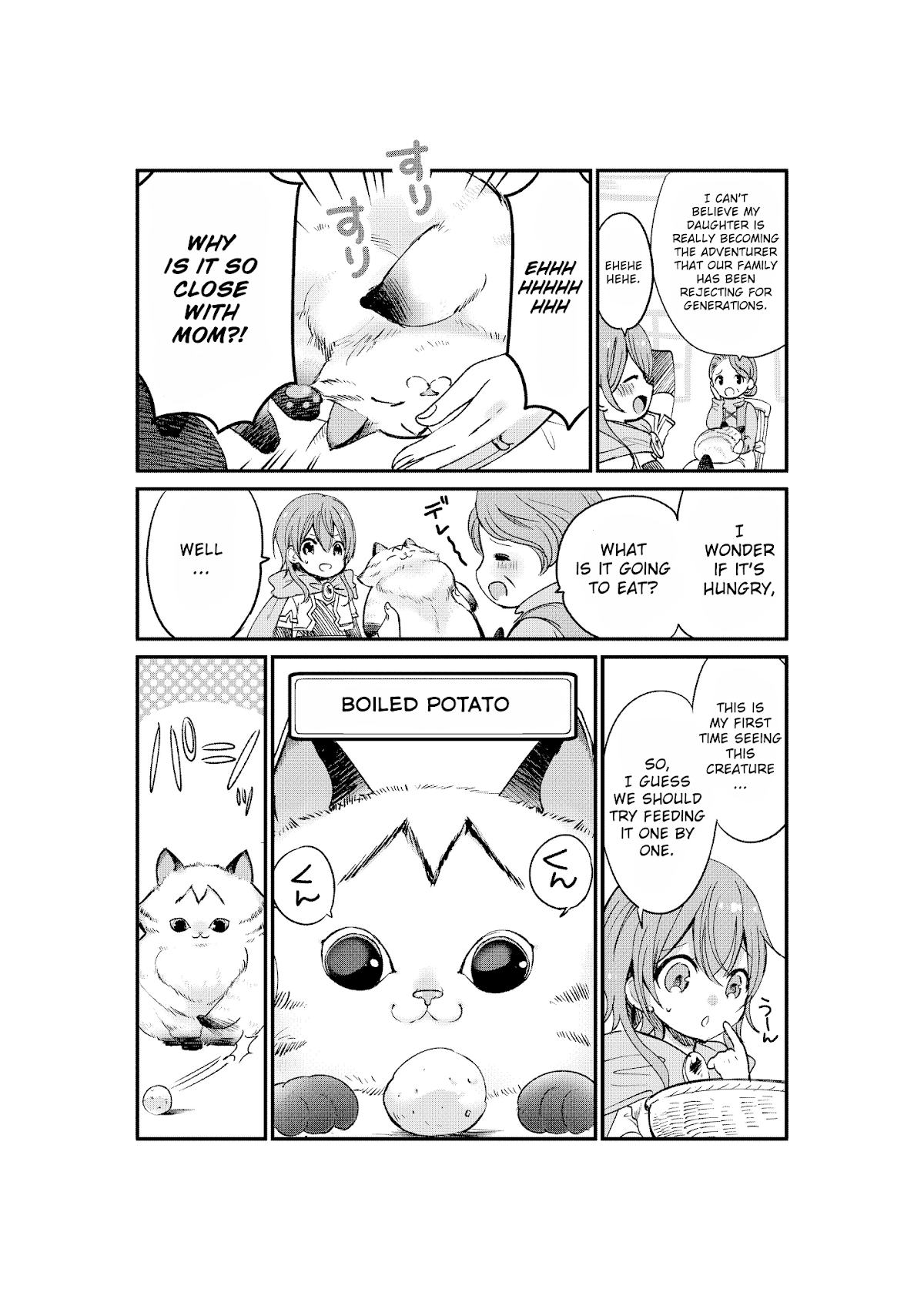 A Story about a Cat Reincarnated in a Different World Where There are no Cats. Chapter 3 page 1 - Chapter 3