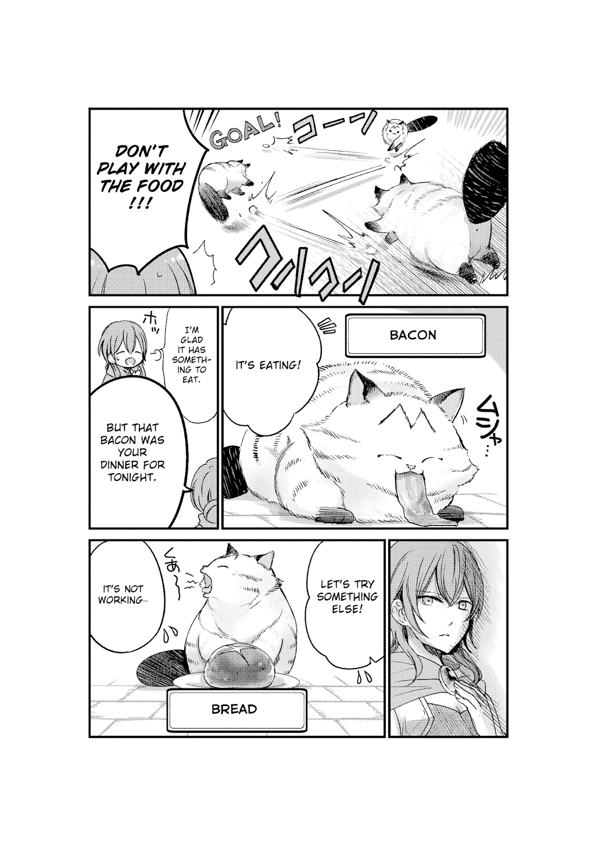 A Story about a Cat Reincarnated in a Different World Where There are no Cats. Chapter 3 page 2 - Chapter 3