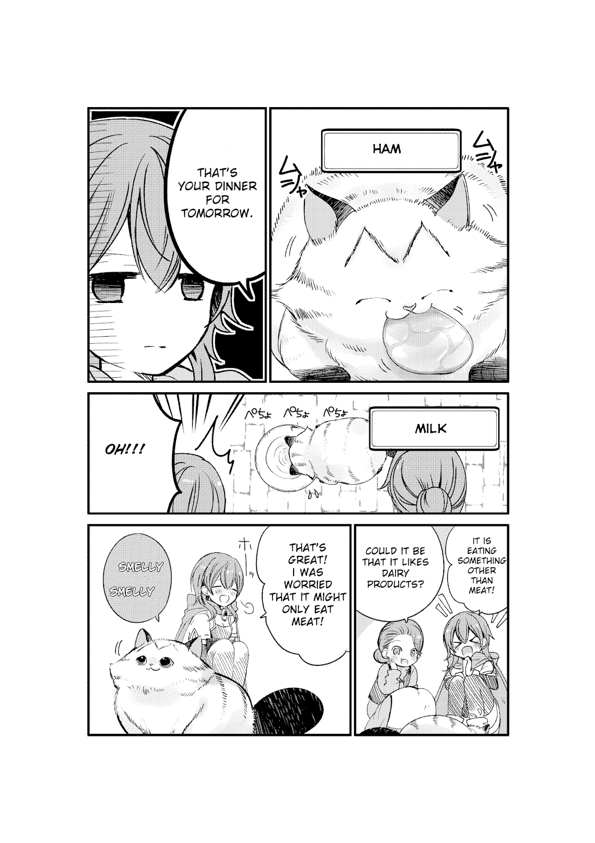 A Story about a Cat Reincarnated in a Different World Where There are no Cats. Chapter 3 page 3 - Chapter 3