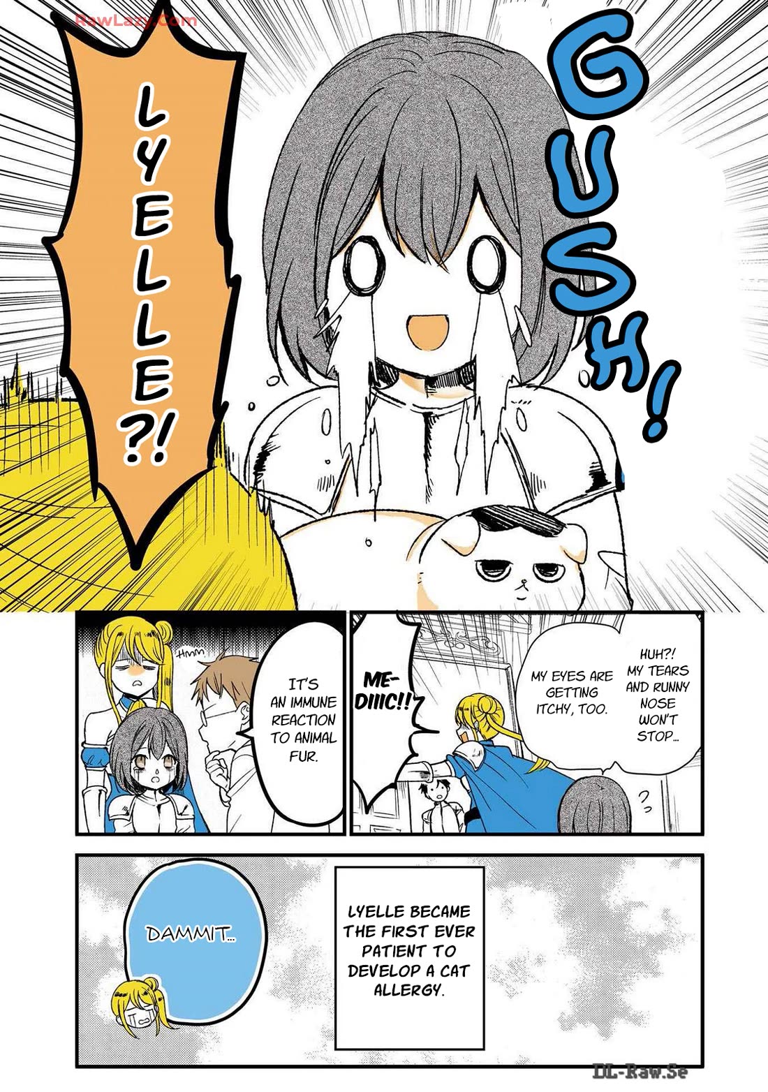 A Story about a Cat Reincarnated in a Different World Where There are no Cats. Chapter 30 page 5 - Chapter 30
