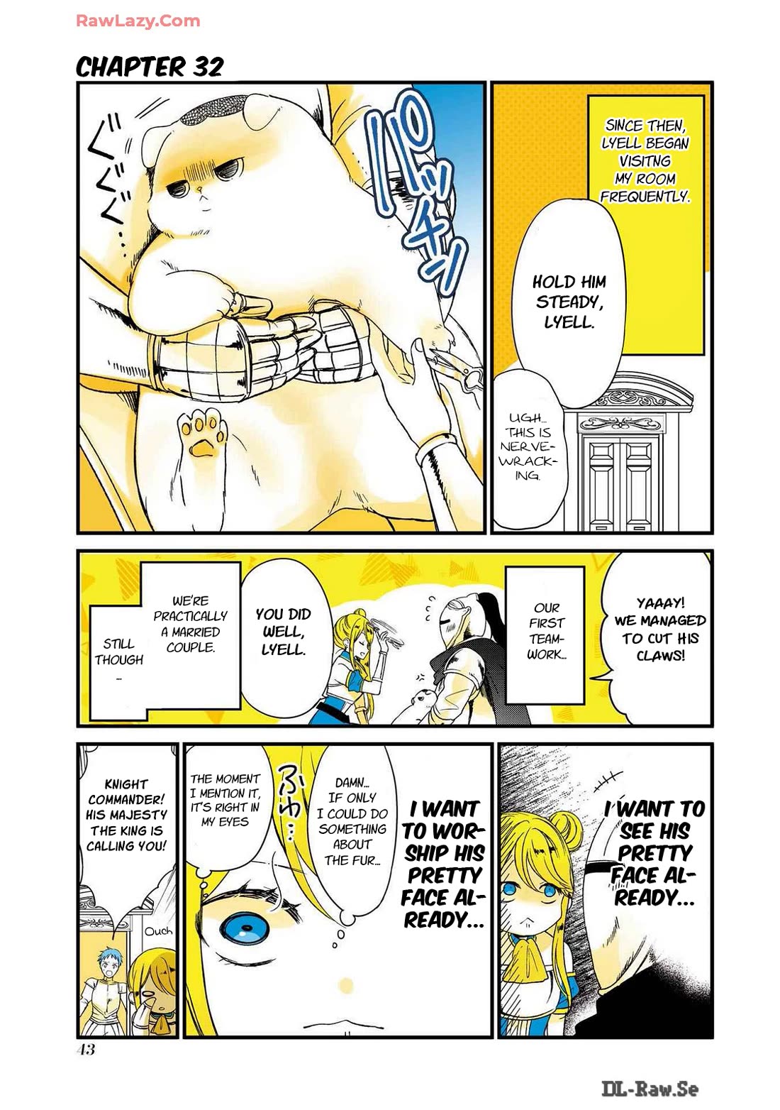 A Story about a Cat Reincarnated in a Different World Where There are no Cats. Chapter 32 page 1 - Chapter 32