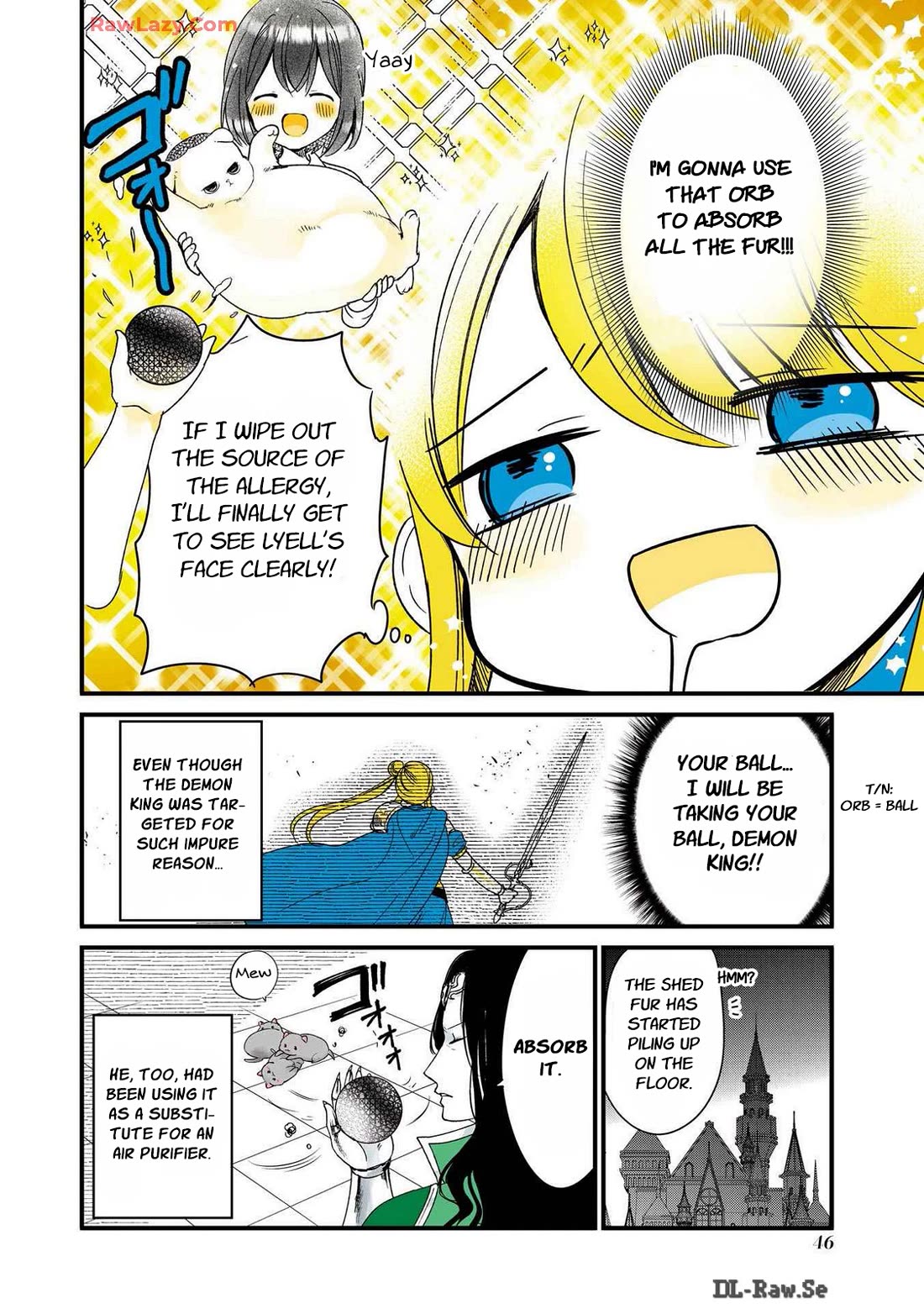 A Story about a Cat Reincarnated in a Different World Where There are no Cats. Chapter 32 page 4 - Chapter 32