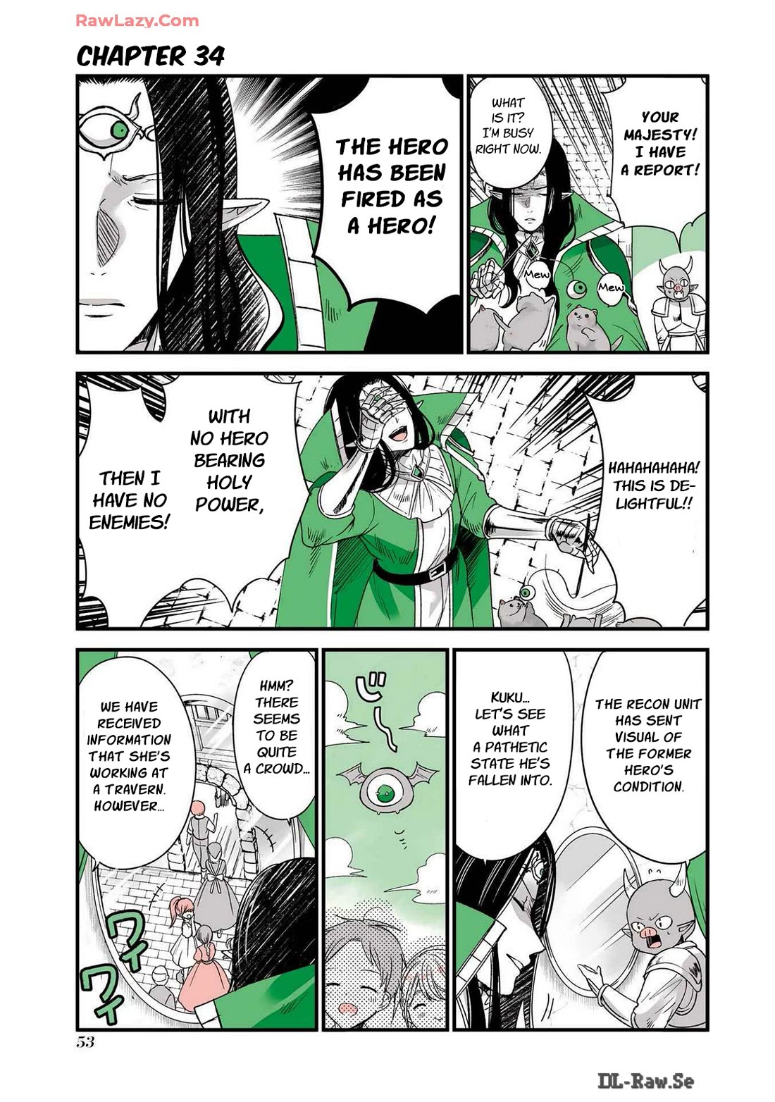A Story about a Cat Reincarnated in a Different World Where There are no Cats. Chapter 34 page 1 - Chapter 34