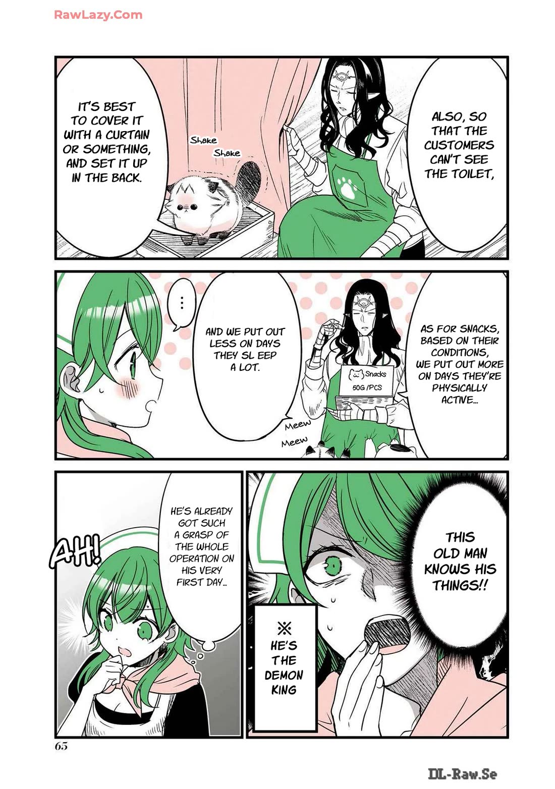 A Story about a Cat Reincarnated in a Different World Where There are no Cats. Chapter 36 page 3 - Chapter 36