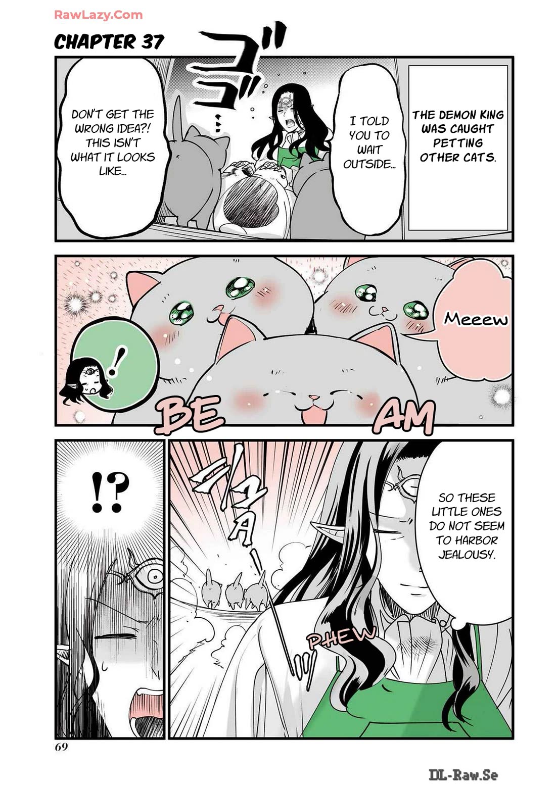 A Story about a Cat Reincarnated in a Different World Where There are no Cats. Chapter 37 page 1 - Chapter 37