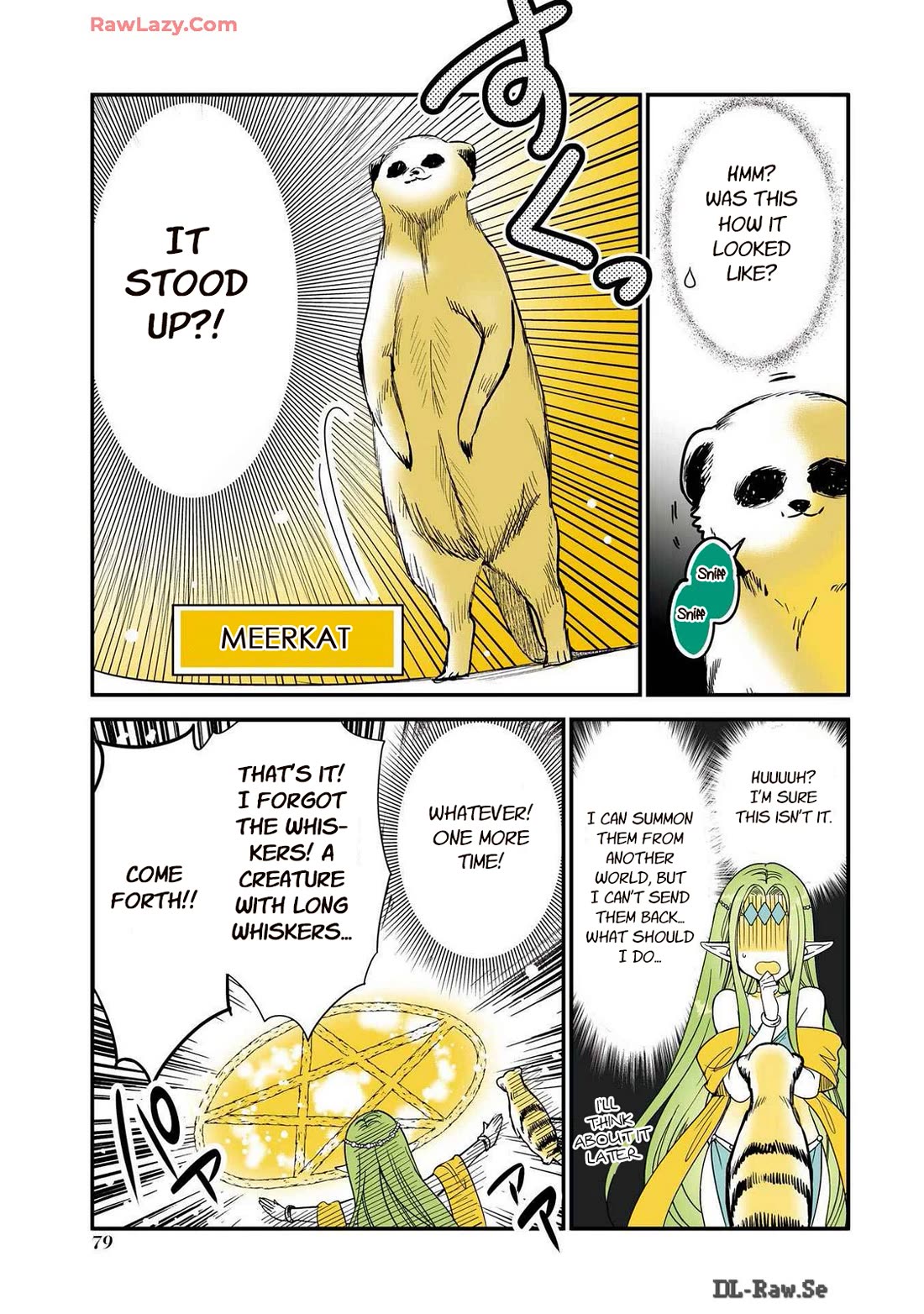 A Story about a Cat Reincarnated in a Different World Where There are no Cats. Chapter 38 page 3 - Chapter 38