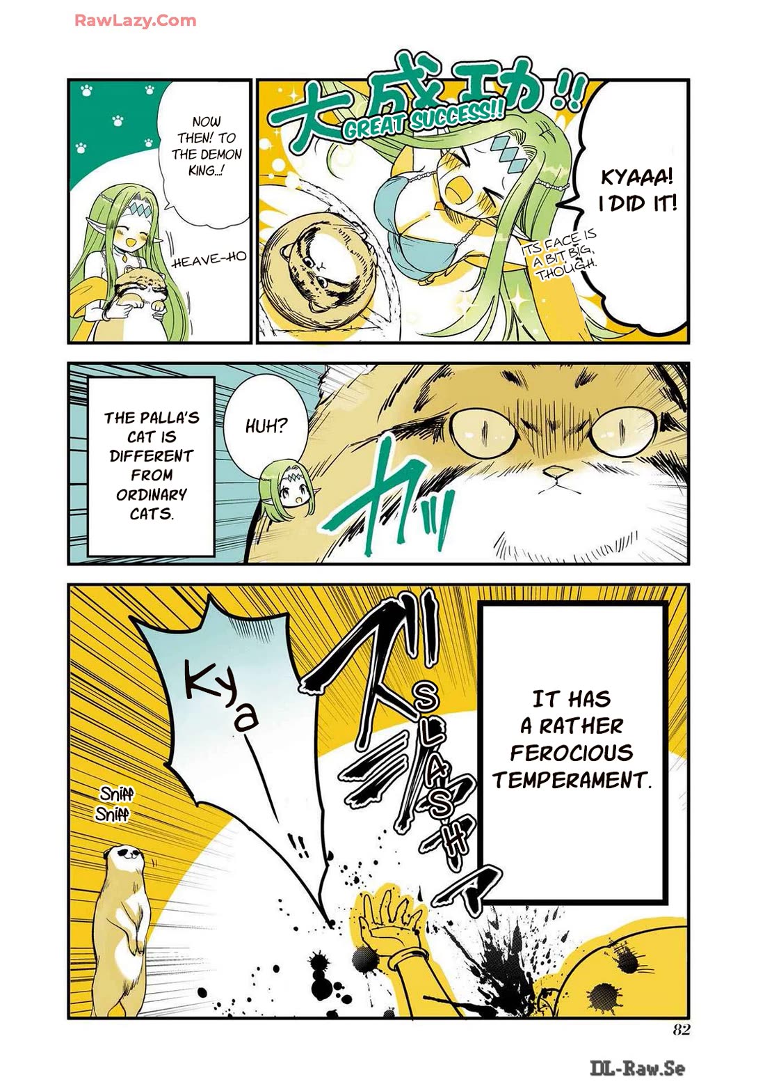 A Story about a Cat Reincarnated in a Different World Where There are no Cats. Chapter 38 page 6 - Chapter 38