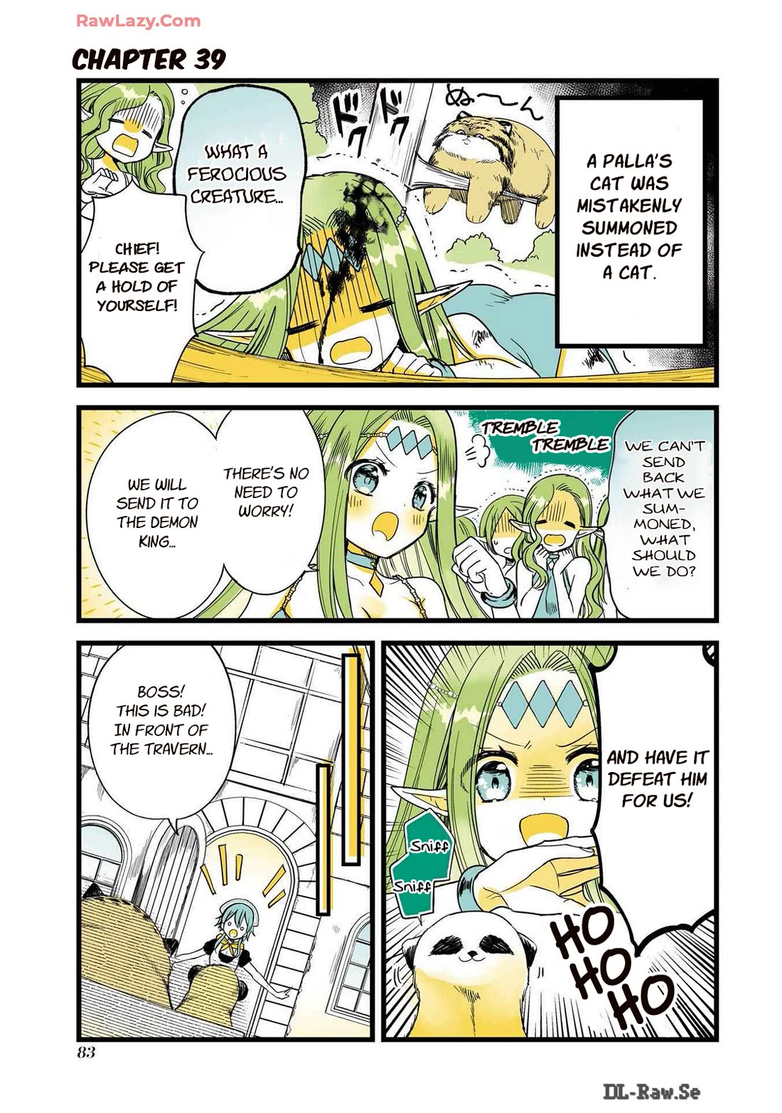 A Story about a Cat Reincarnated in a Different World Where There are no Cats. Chapter 39 page 1 - Chapter 39