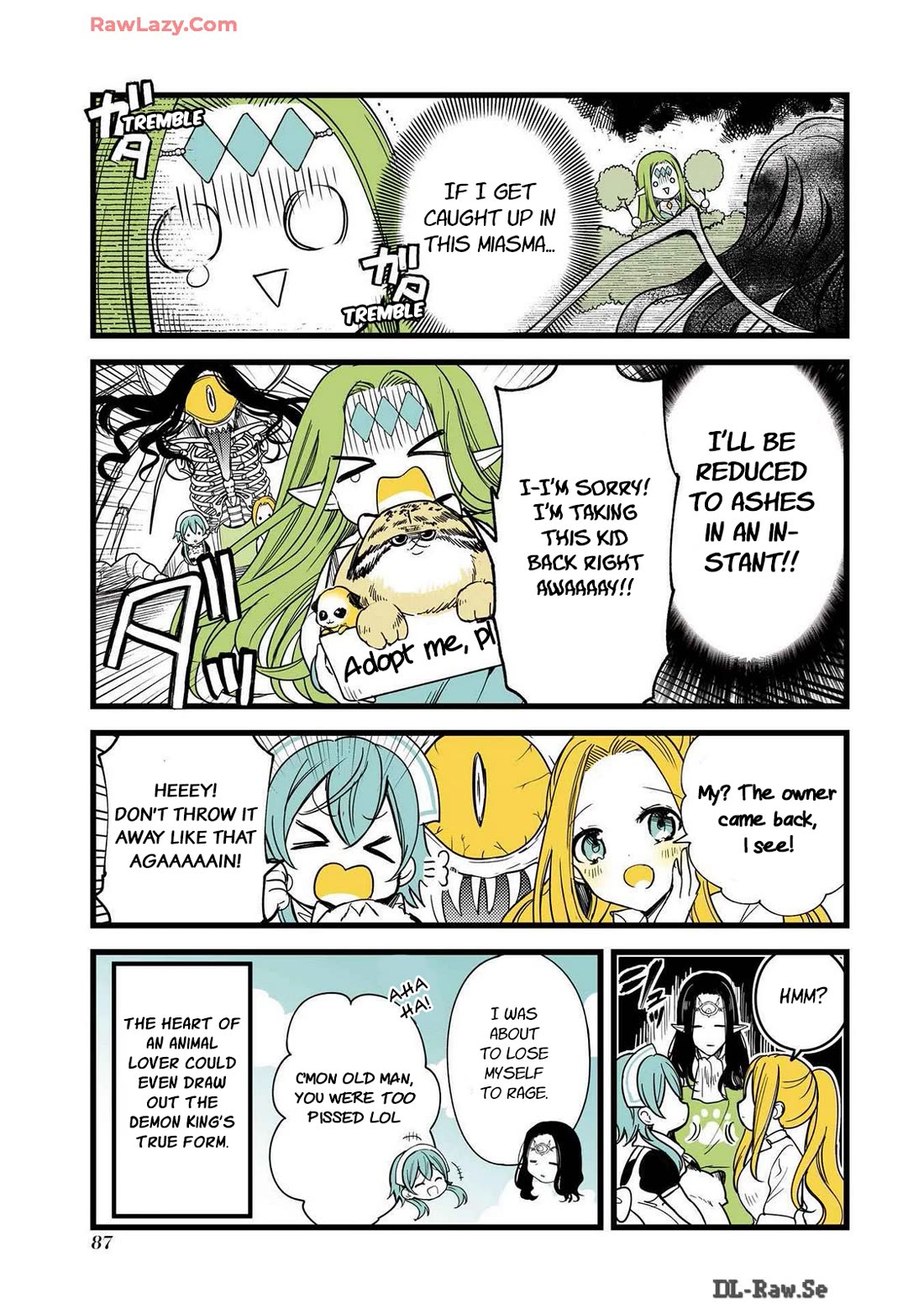 A Story about a Cat Reincarnated in a Different World Where There are no Cats. Chapter 39 page 5 - Chapter 39