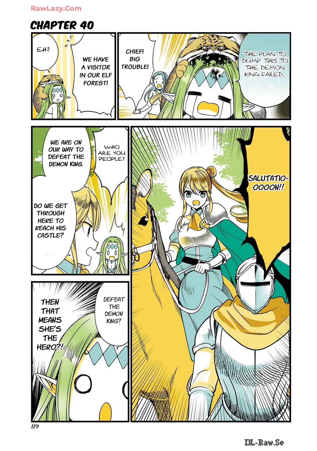 A Story about a Cat Reincarnated in a Different World Where There are no Cats. Chapter 40 page 1 - Chapter 40