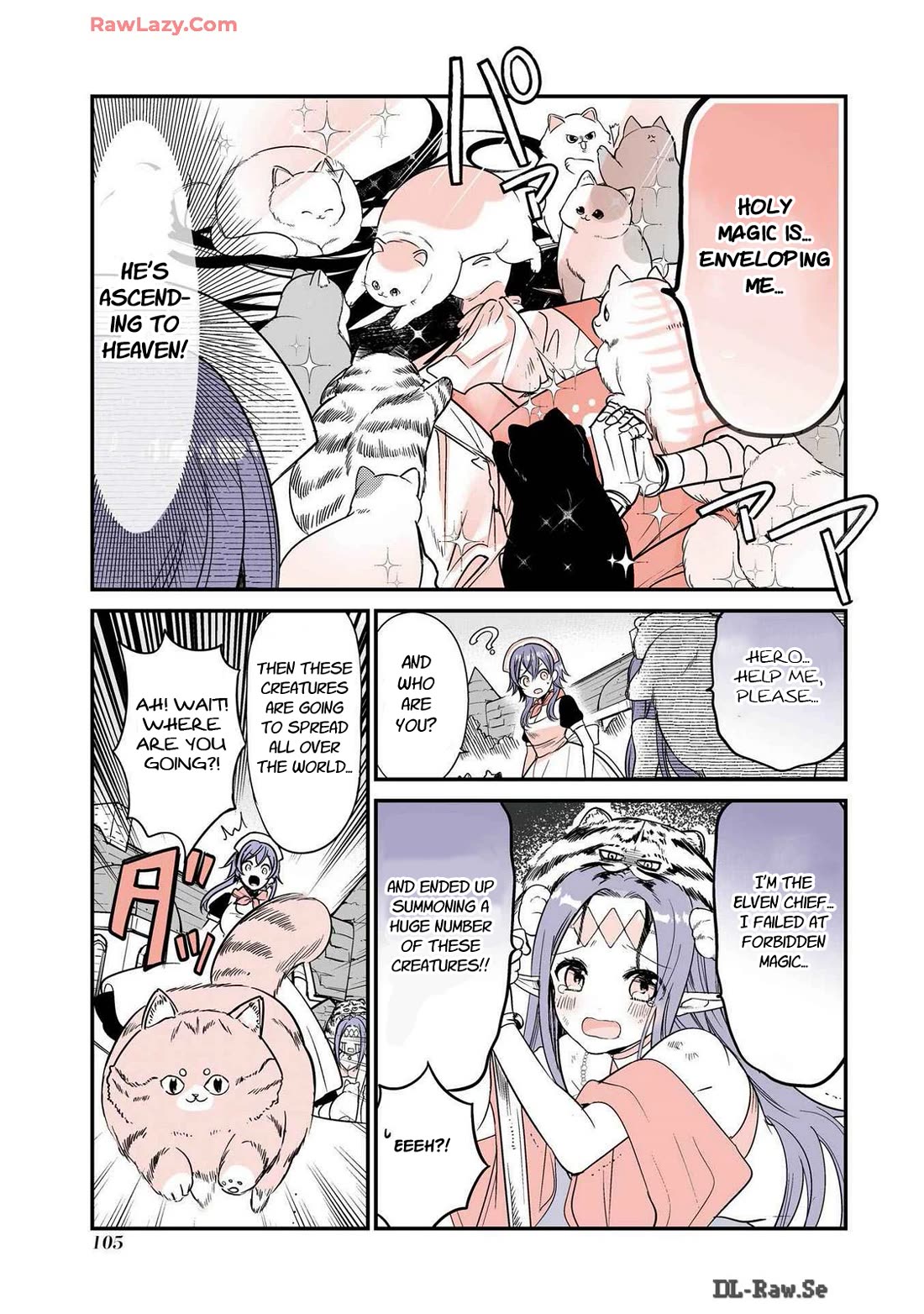 A Story about a Cat Reincarnated in a Different World Where There are no Cats. Chapter 42 page 3 - Chapter 42