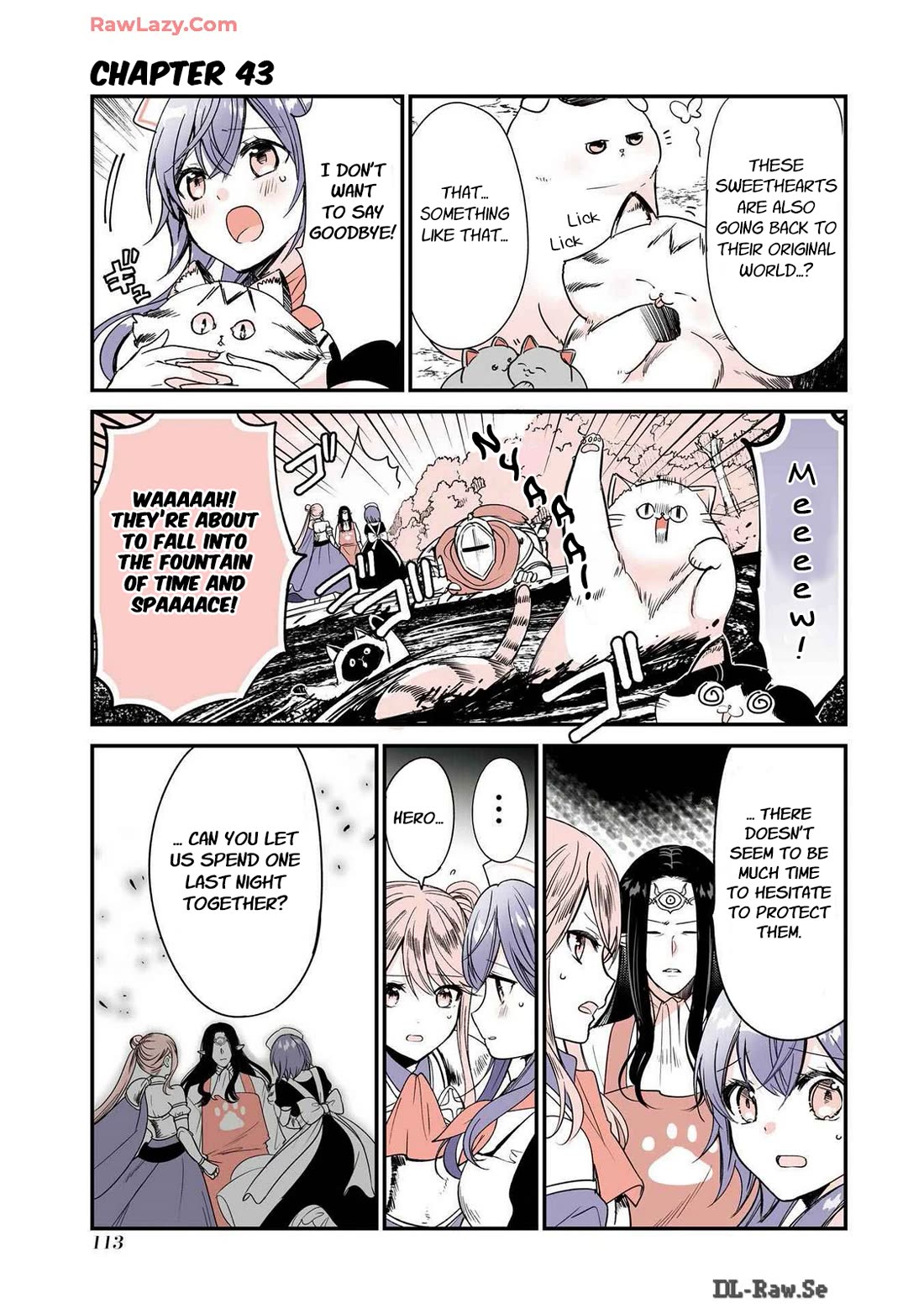 A Story about a Cat Reincarnated in a Different World Where There are no Cats. Chapter 43 page 1 - Chapter 43