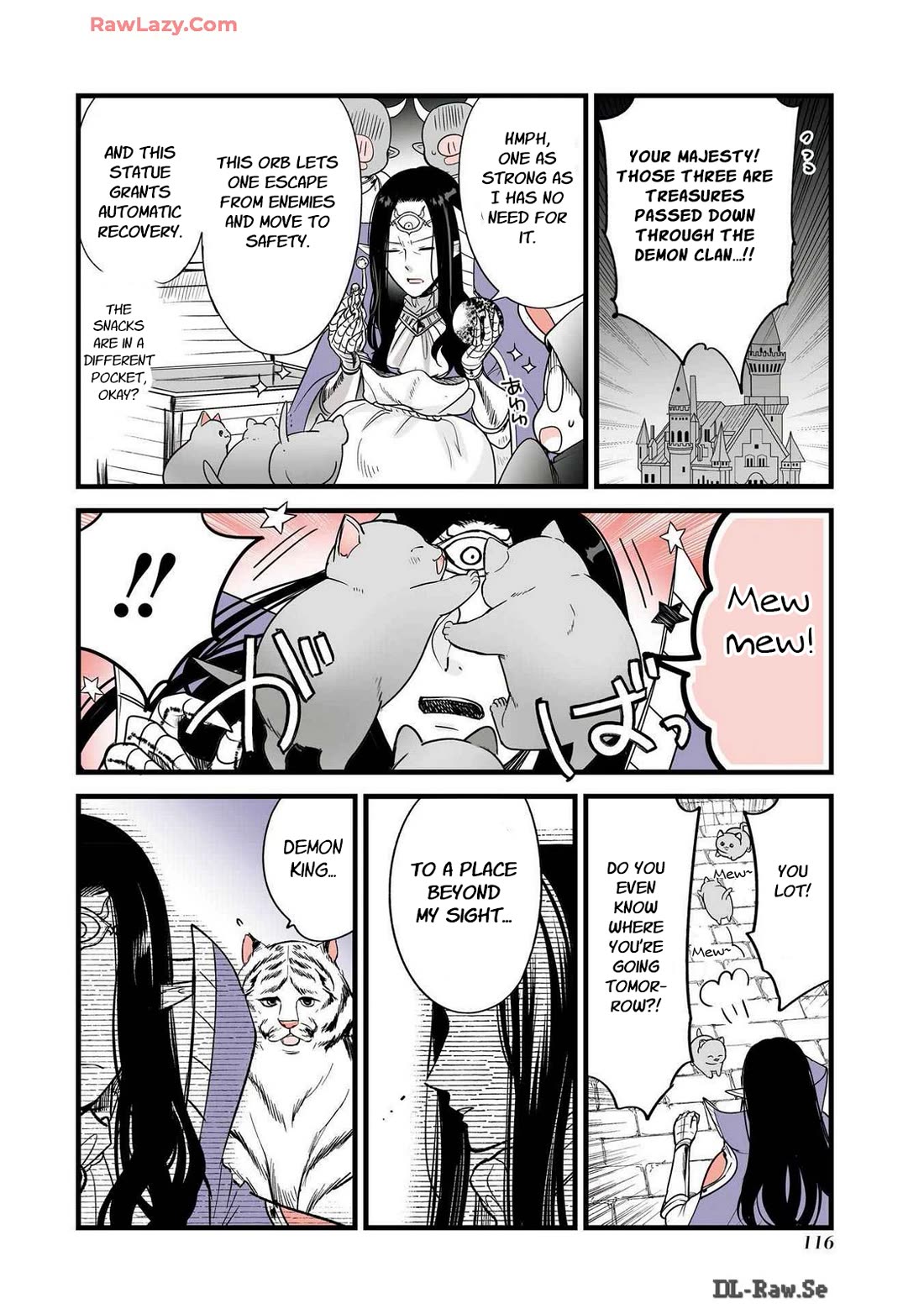 A Story about a Cat Reincarnated in a Different World Where There are no Cats. Chapter 43 page 4 - Chapter 43