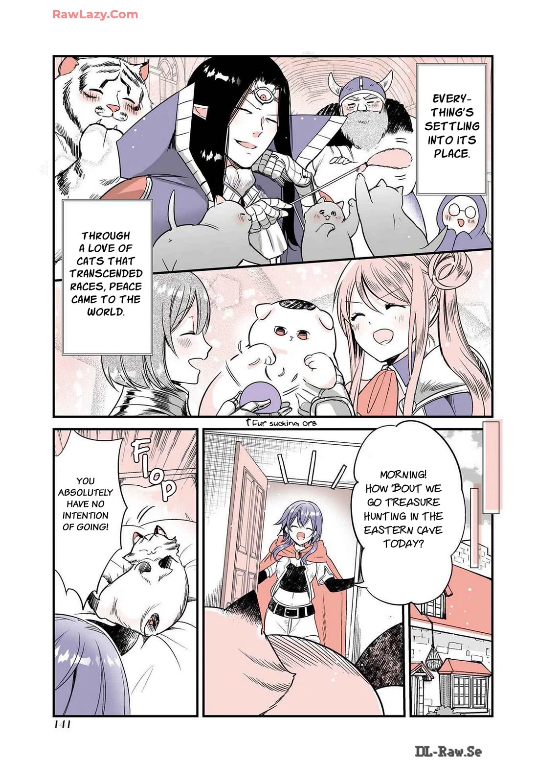 A Story about a Cat Reincarnated in a Different World Where There are no Cats. Chapter 44 page 17 - Chapter 44 [END]