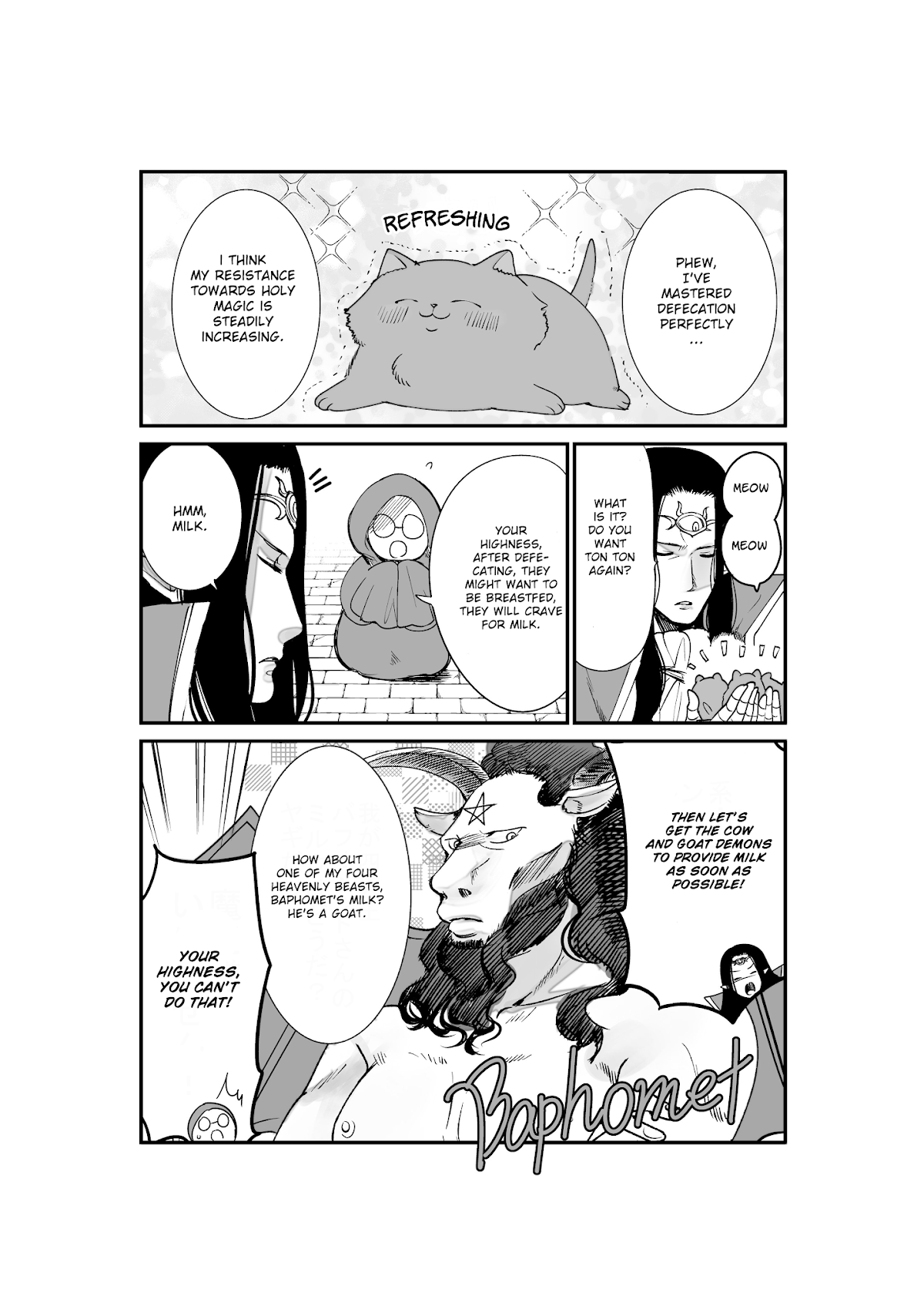 A Story about a Cat Reincarnated in a Different World Where There are no Cats. Chapter 8 page 1 - Chapter 8