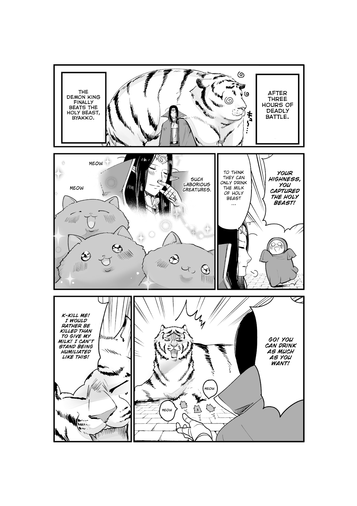 A Story about a Cat Reincarnated in a Different World Where There are no Cats. Chapter 9 page 1 - Chapter 9