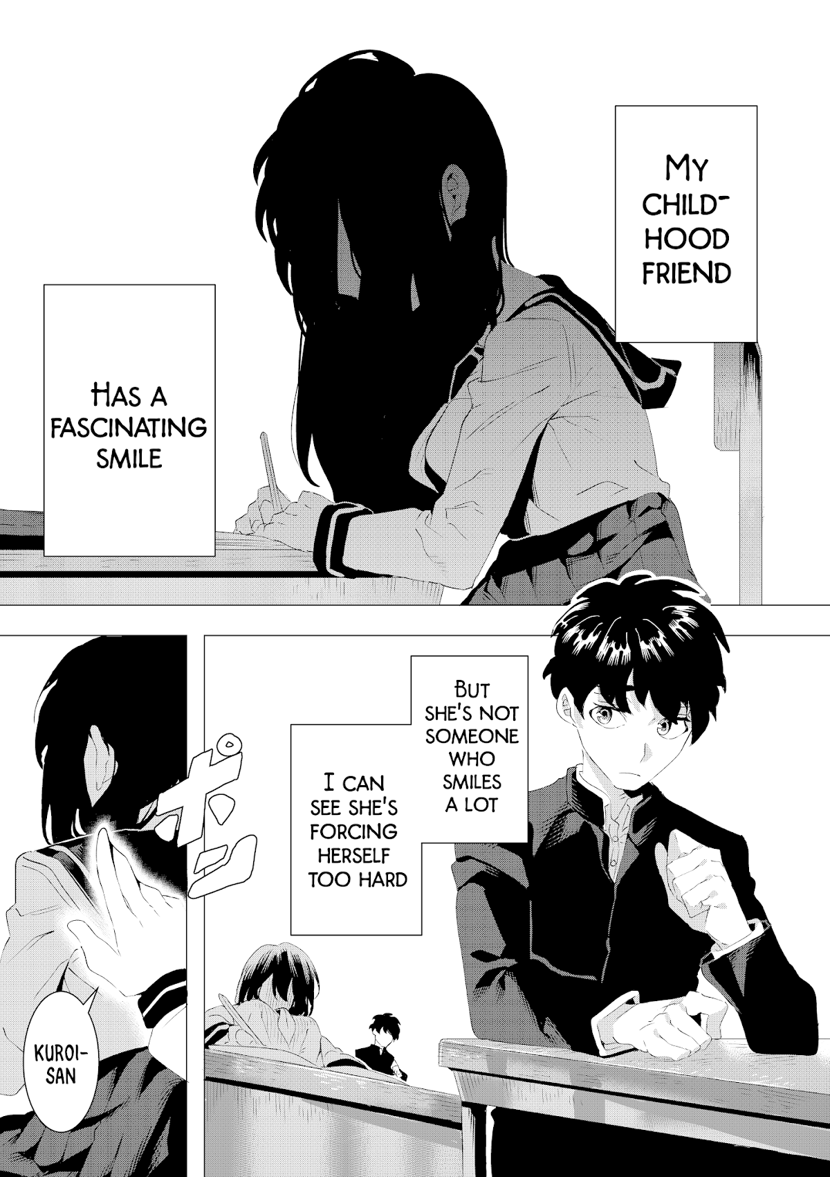 A Story About a Creepy Girl Smile Chapter 1 page 1 - Chapter 1