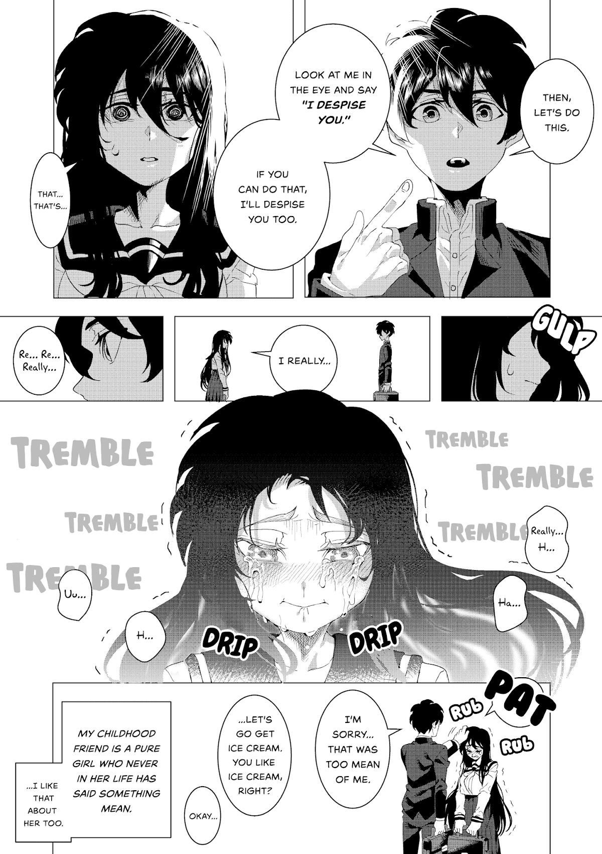 A Story About a Creepy Girl Smile Chapter 3 page 4 - Chapter 3 [END]