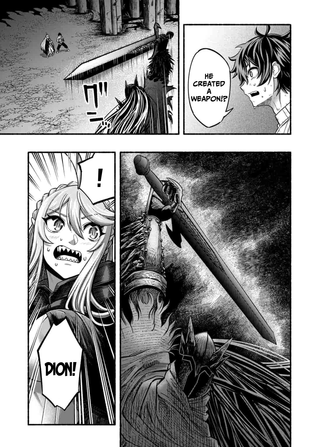 A Story About a Dragon and the Rising of an Adventurer Chapter 3.1 page 12 - Chapter 3.1 - 3.2: The jet black giant