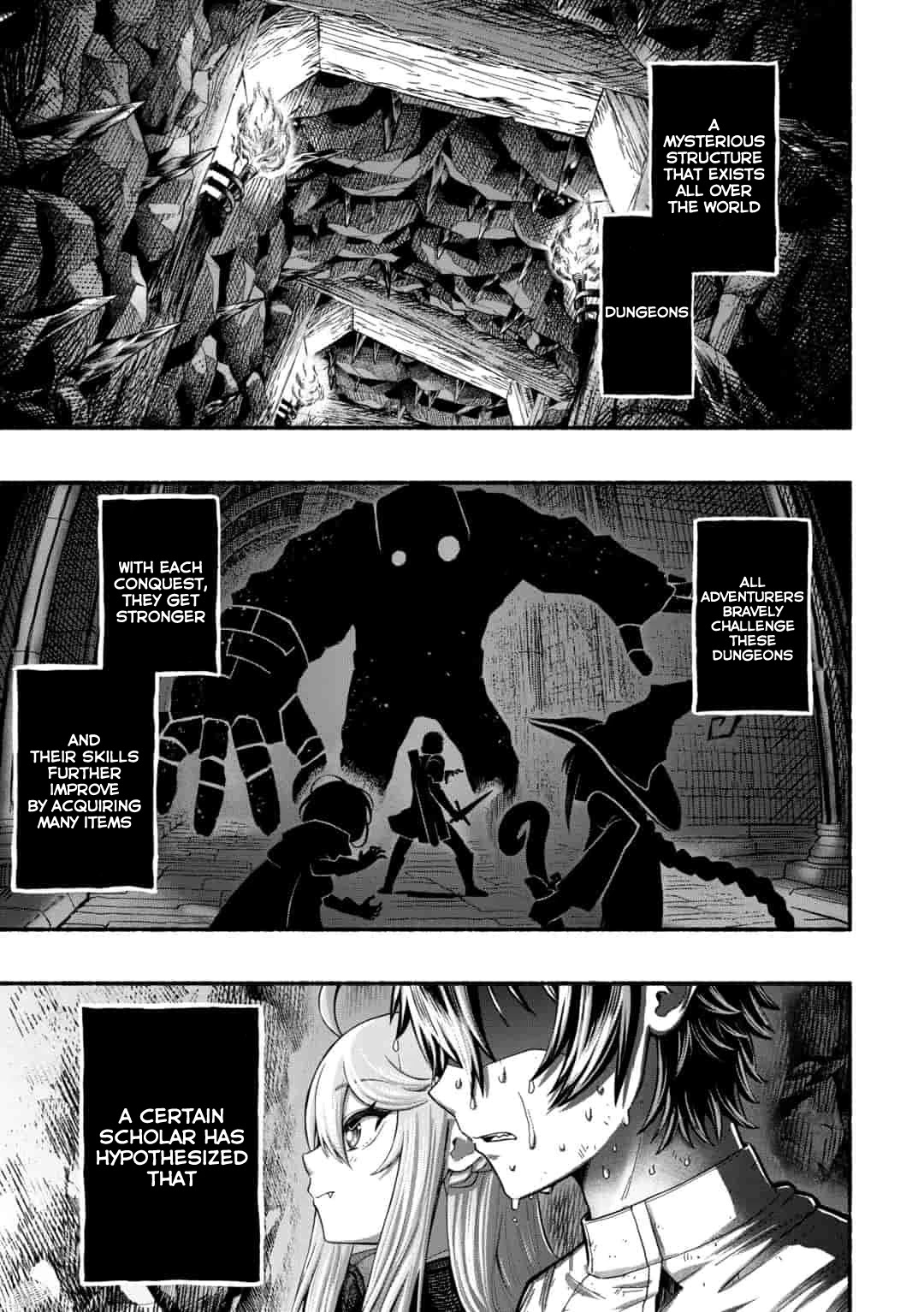A Story About a Dragon and the Rising of an Adventurer Chapter 3.1 page 2 - Chapter 3.1 - 3.2: The jet black giant