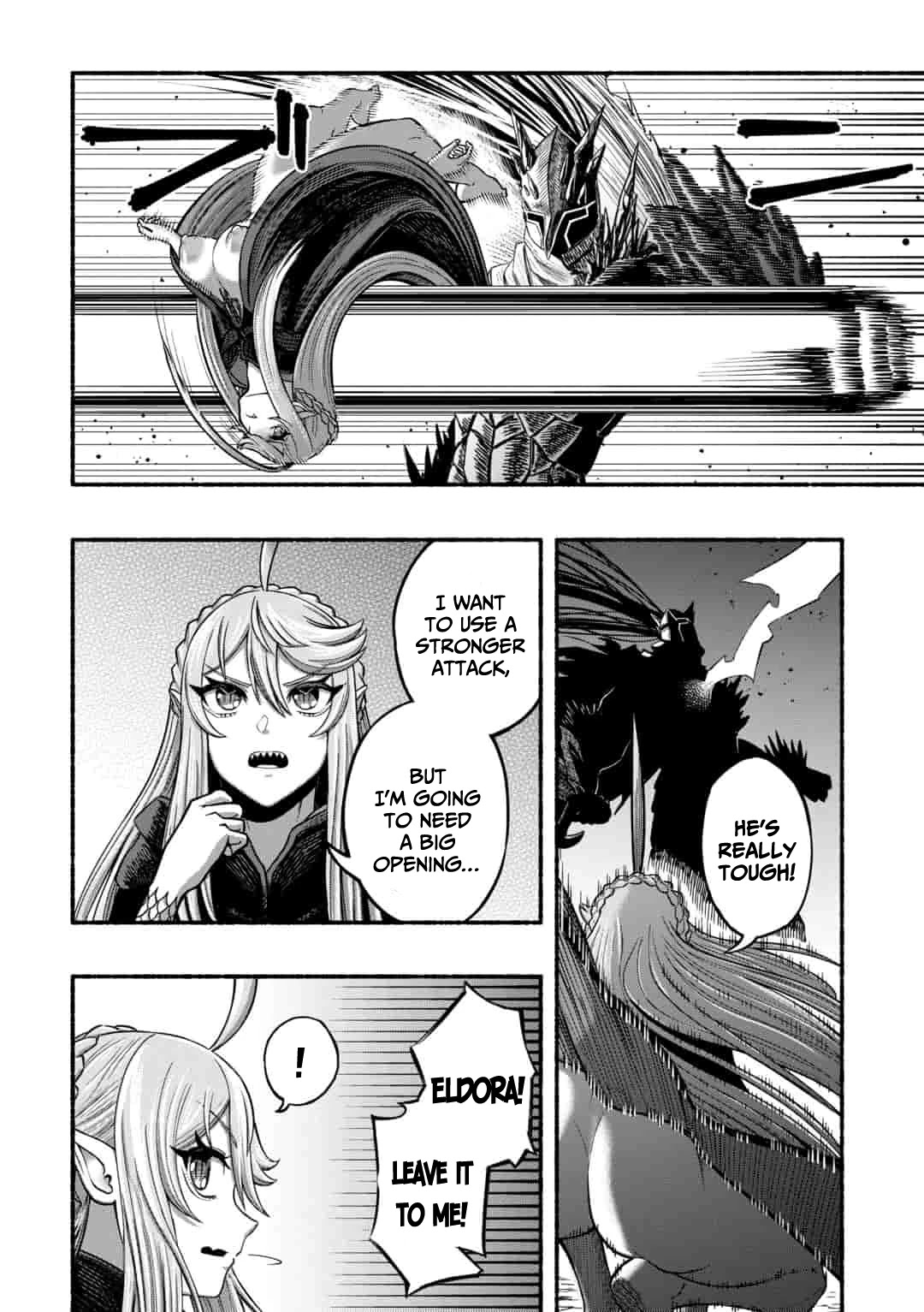 A Story About a Dragon and the Rising of an Adventurer Chapter 3.1 page 20 - Chapter 3.1 - 3.2: The jet black giant