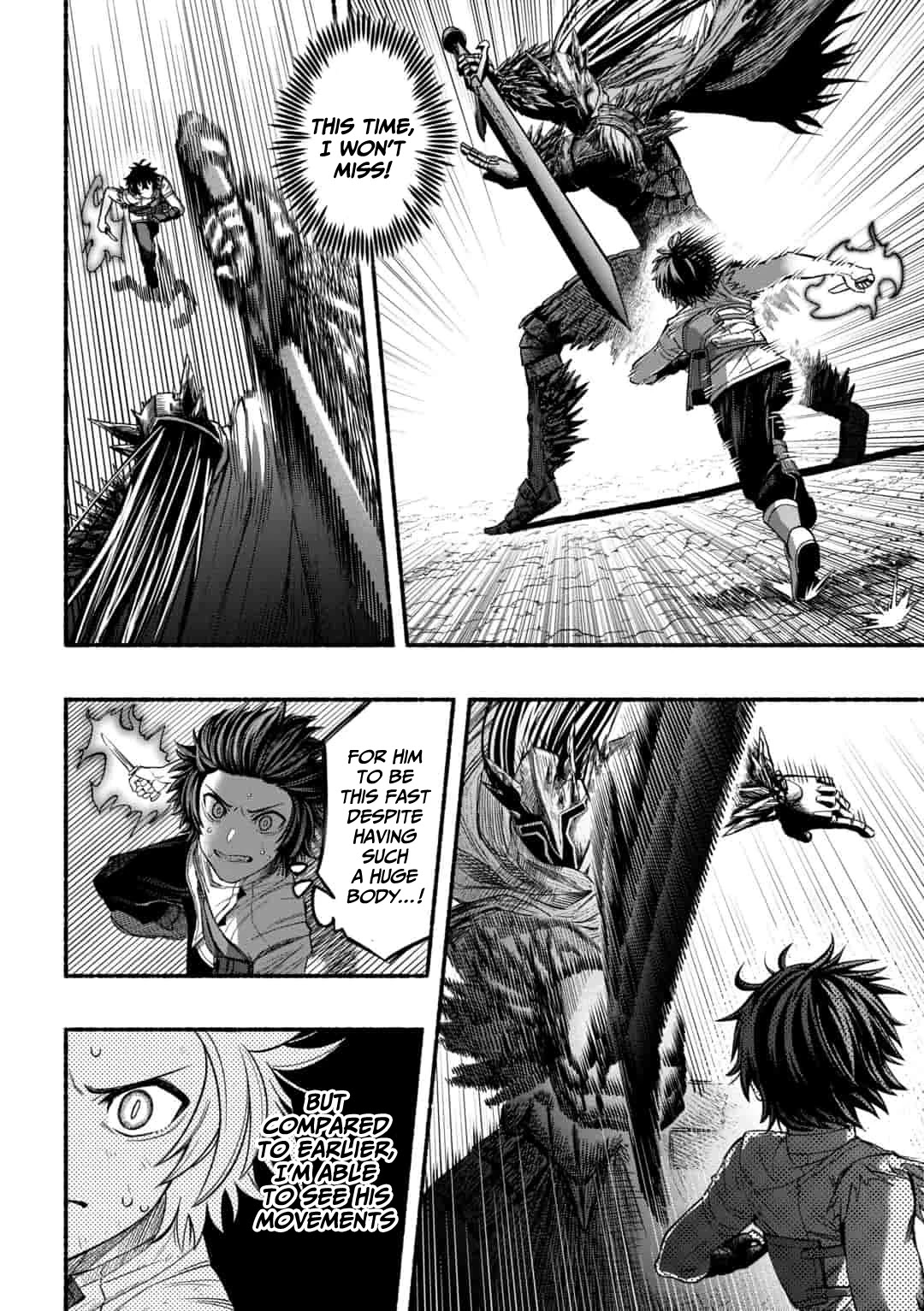 A Story About a Dragon and the Rising of an Adventurer Chapter 3.1 page 22 - Chapter 3.1 - 3.2: The jet black giant