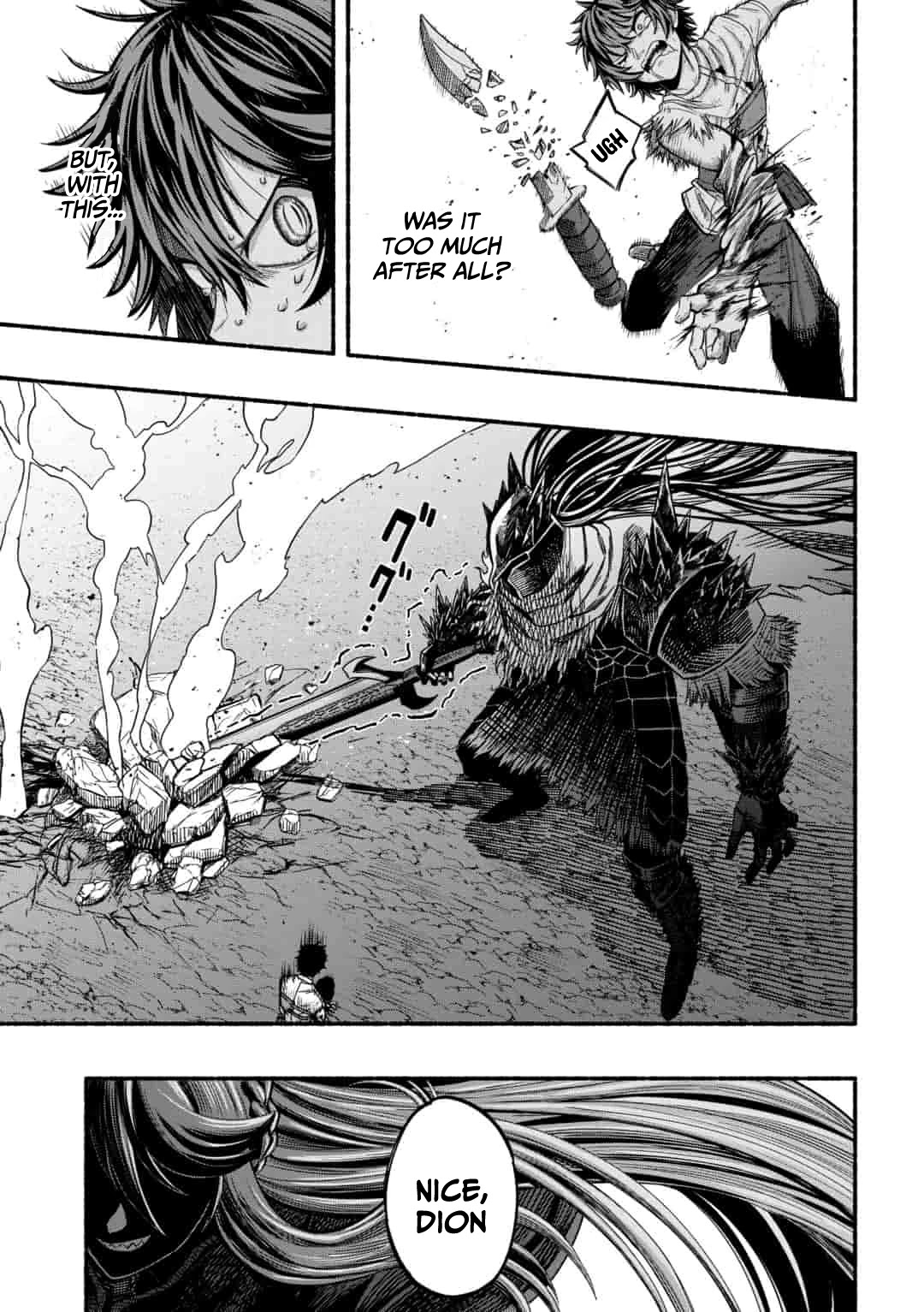 A Story About a Dragon and the Rising of an Adventurer Chapter 3.1 page 25 - Chapter 3.1 - 3.2: The jet black giant