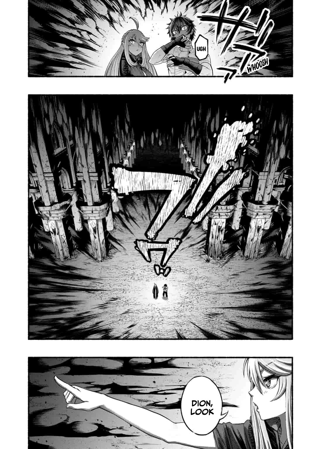 A Story About a Dragon and the Rising of an Adventurer Chapter 3.1 page 8 - Chapter 3.1 - 3.2: The jet black giant