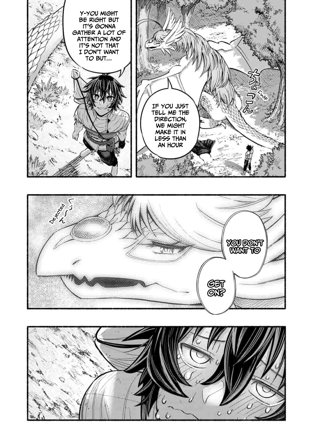 A Story About a Dragon and the Rising of an Adventurer Chapter 5.1 page 12 - Chapter 5.1 - 5.2: To the Town