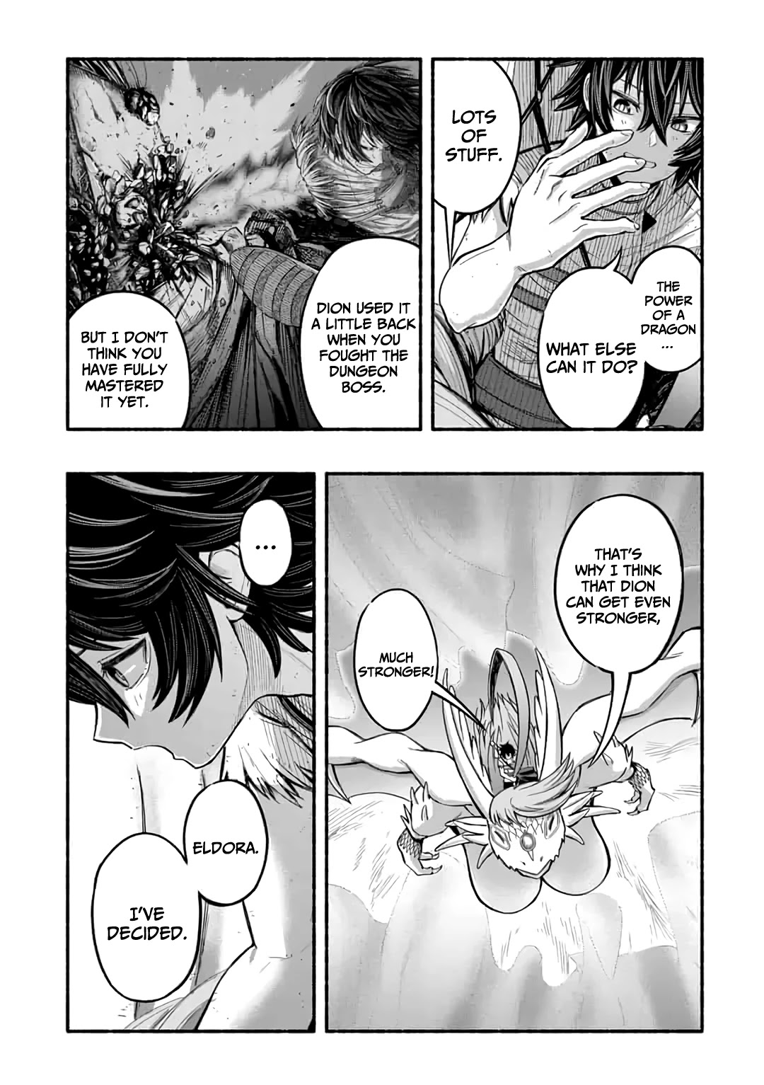 A Story About a Dragon and the Rising of an Adventurer Chapter 5.1 page 16 - Chapter 5.1 - 5.2: To the Town