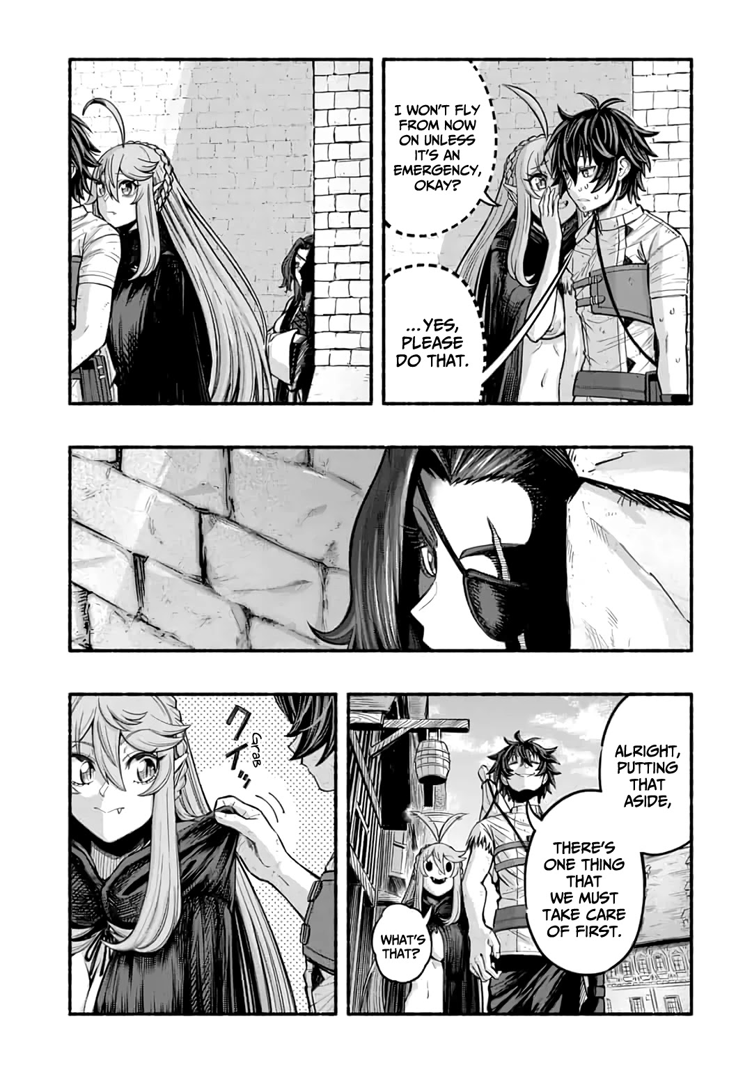 A Story About a Dragon and the Rising of an Adventurer Chapter 5.1 page 22 - Chapter 5.1 - 5.2: To the Town