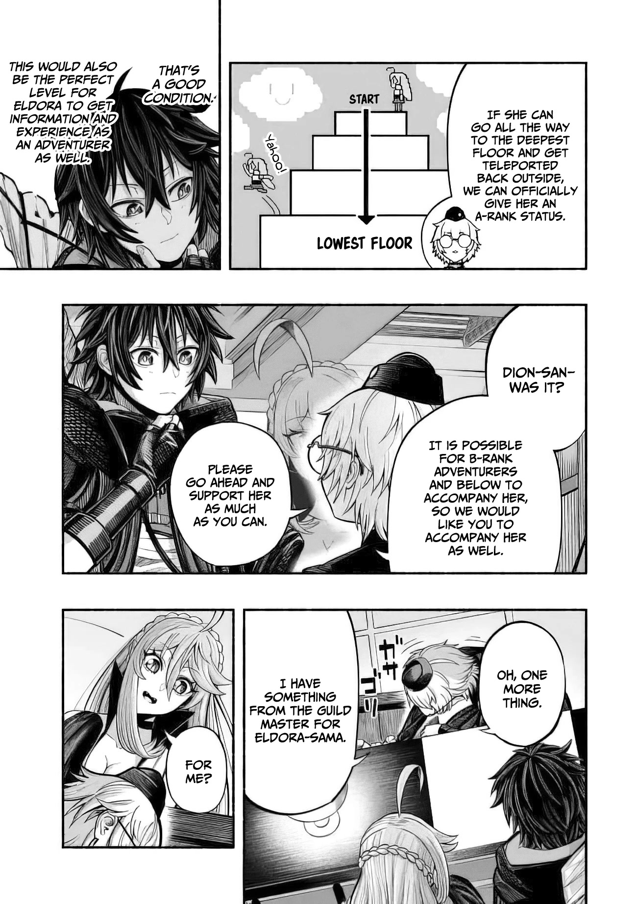 A Story About a Dragon and the Rising of an Adventurer Chapter 8 page 4 - Chapter 8: Rumours about Dion