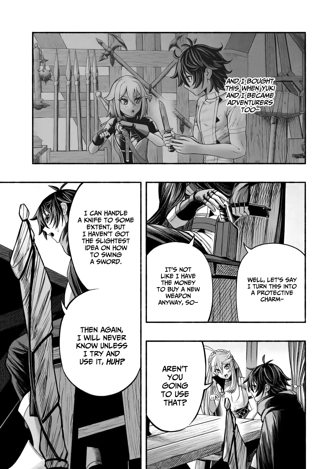 A Story About a Dragon and the Rising of an Adventurer Chapter 9 page 4 - Chapter 9: Tsujigiri