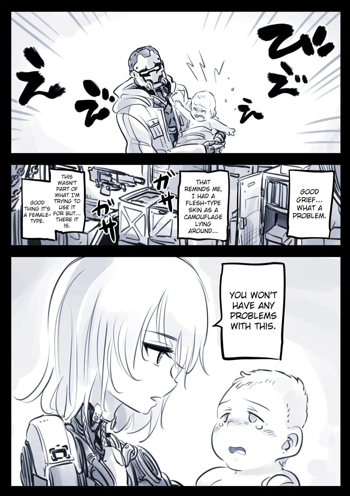 A Story About A Droid. Chapter 1 page 2 - Chapter 1
