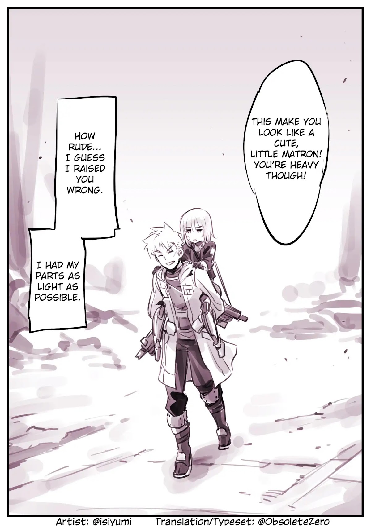 A Story About A Droid. Chapter 1 page 4 - Chapter 1