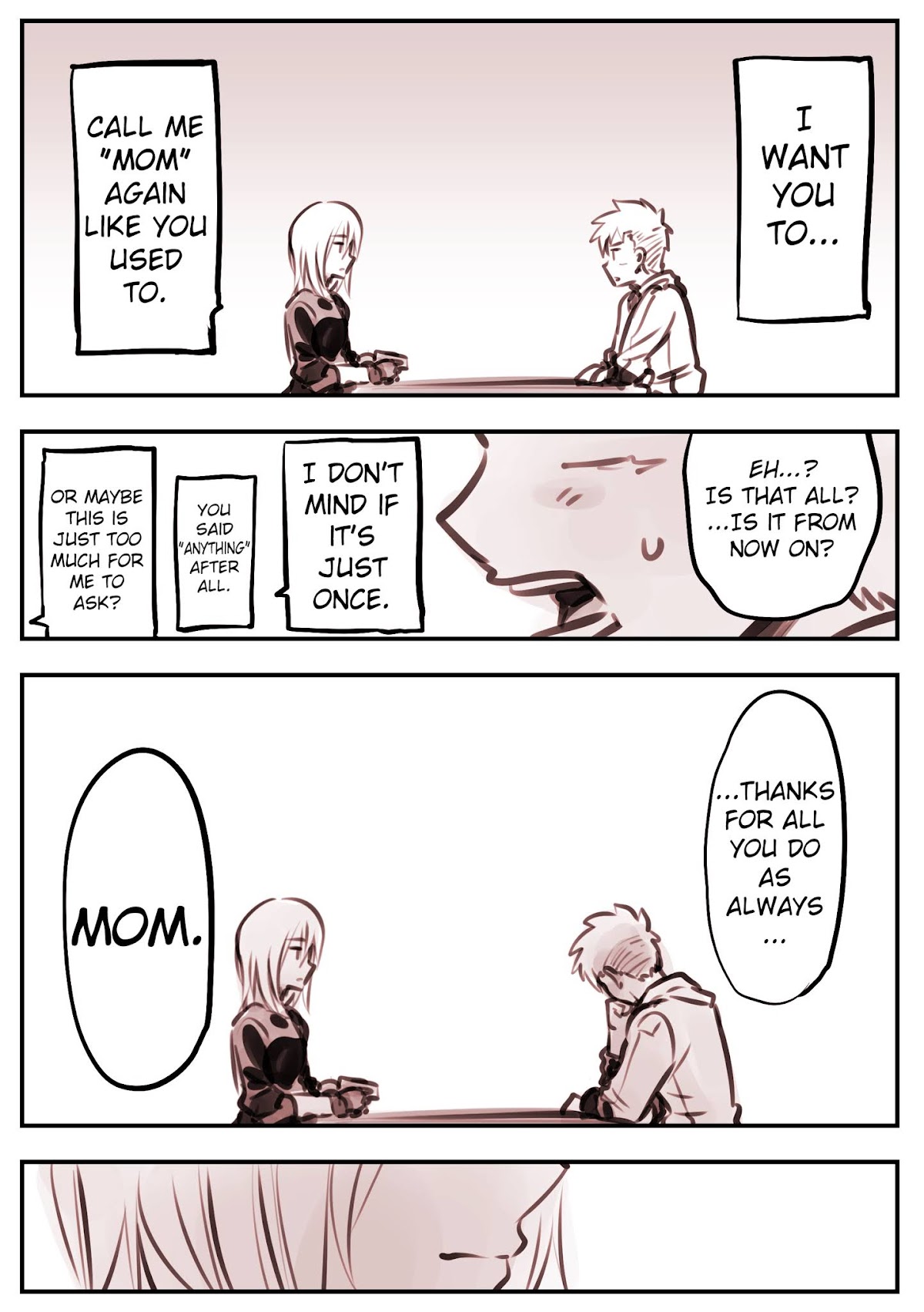 A Story About A Droid. Chapter 12.5 page 3 - Chapter 12.5: Mother's Day