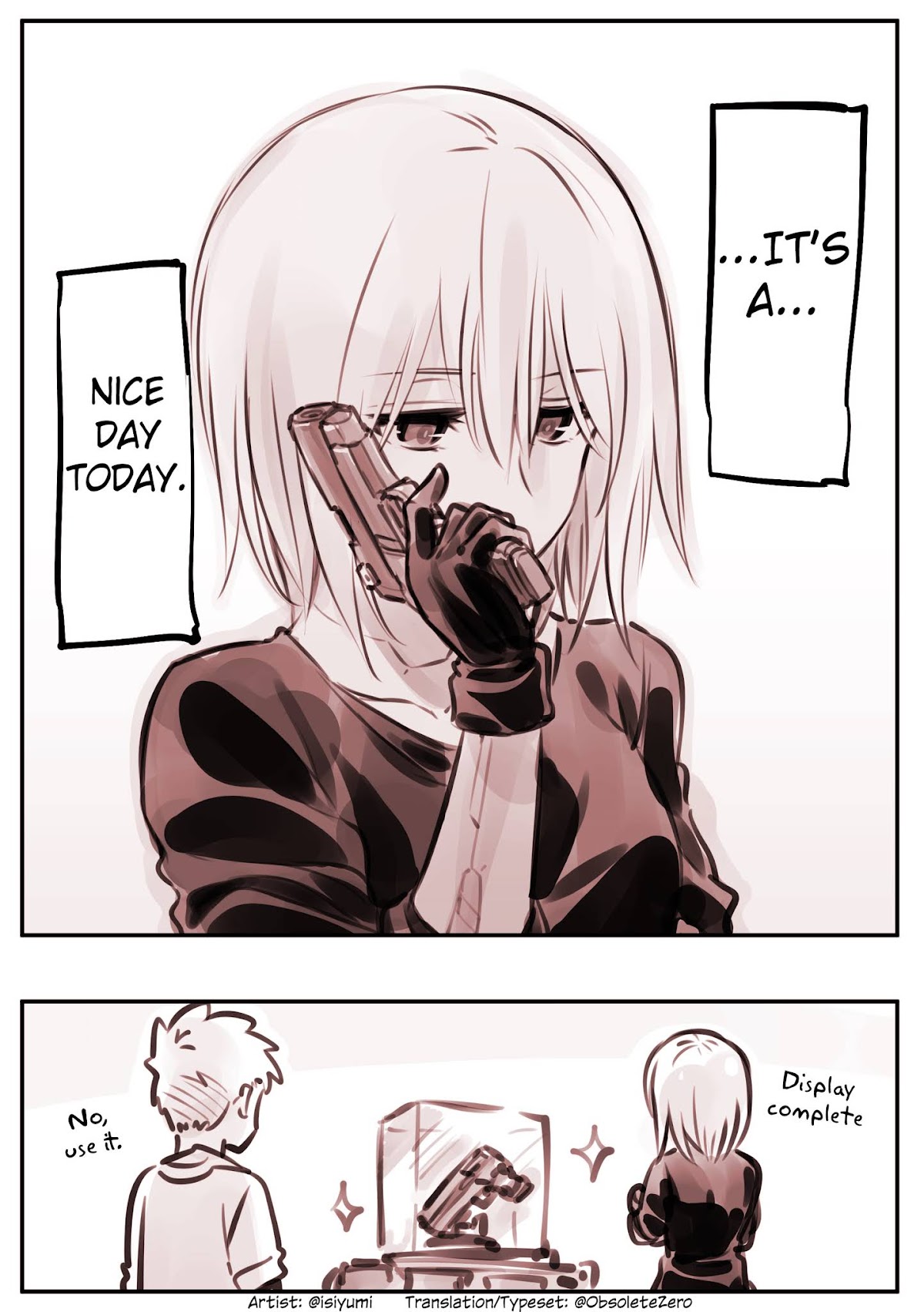 A Story About A Droid. Chapter 12.5 page 4 - Chapter 12.5: Mother's Day