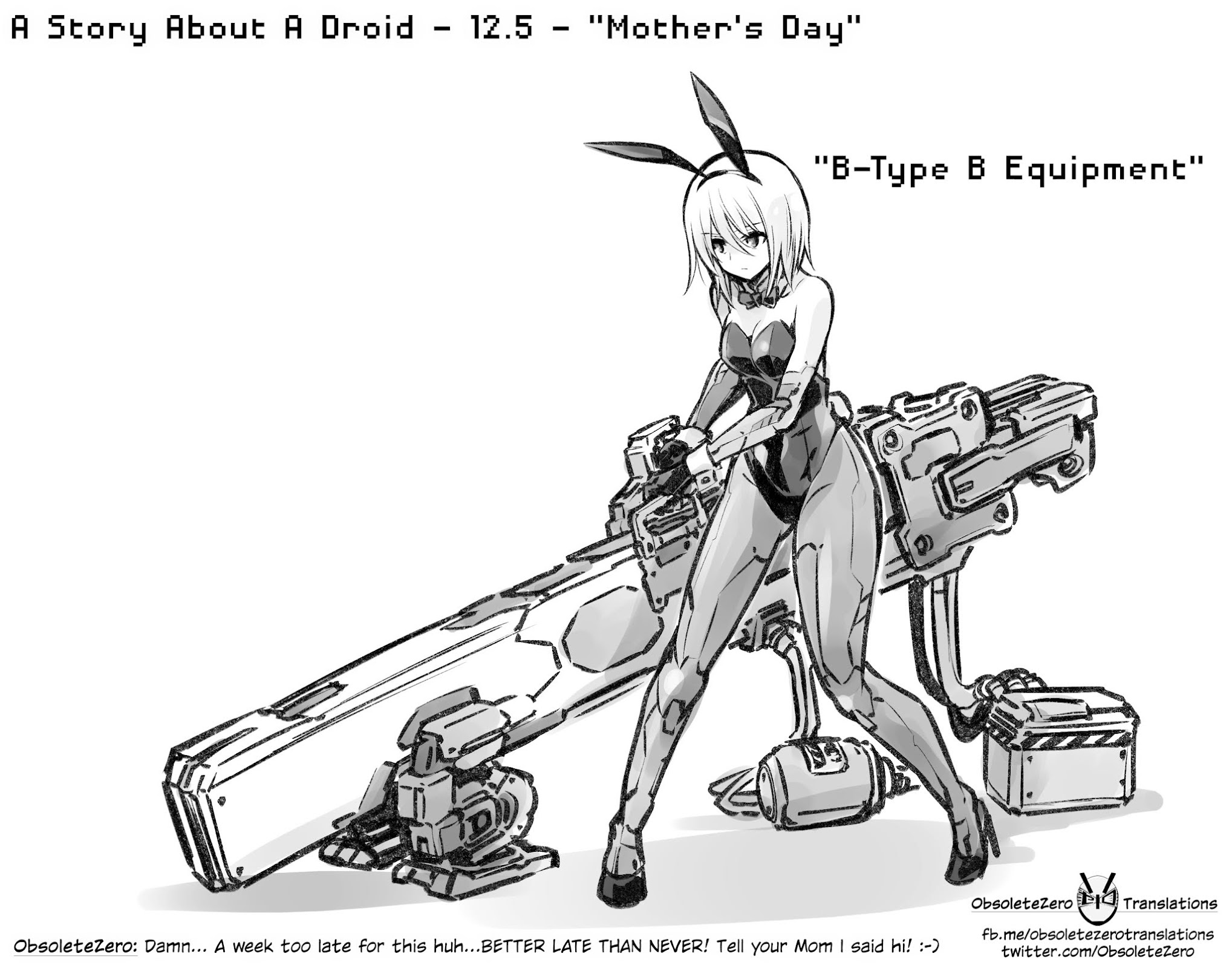 A Story About A Droid. Chapter 12.5 page 5 - Chapter 12.5: Mother's Day