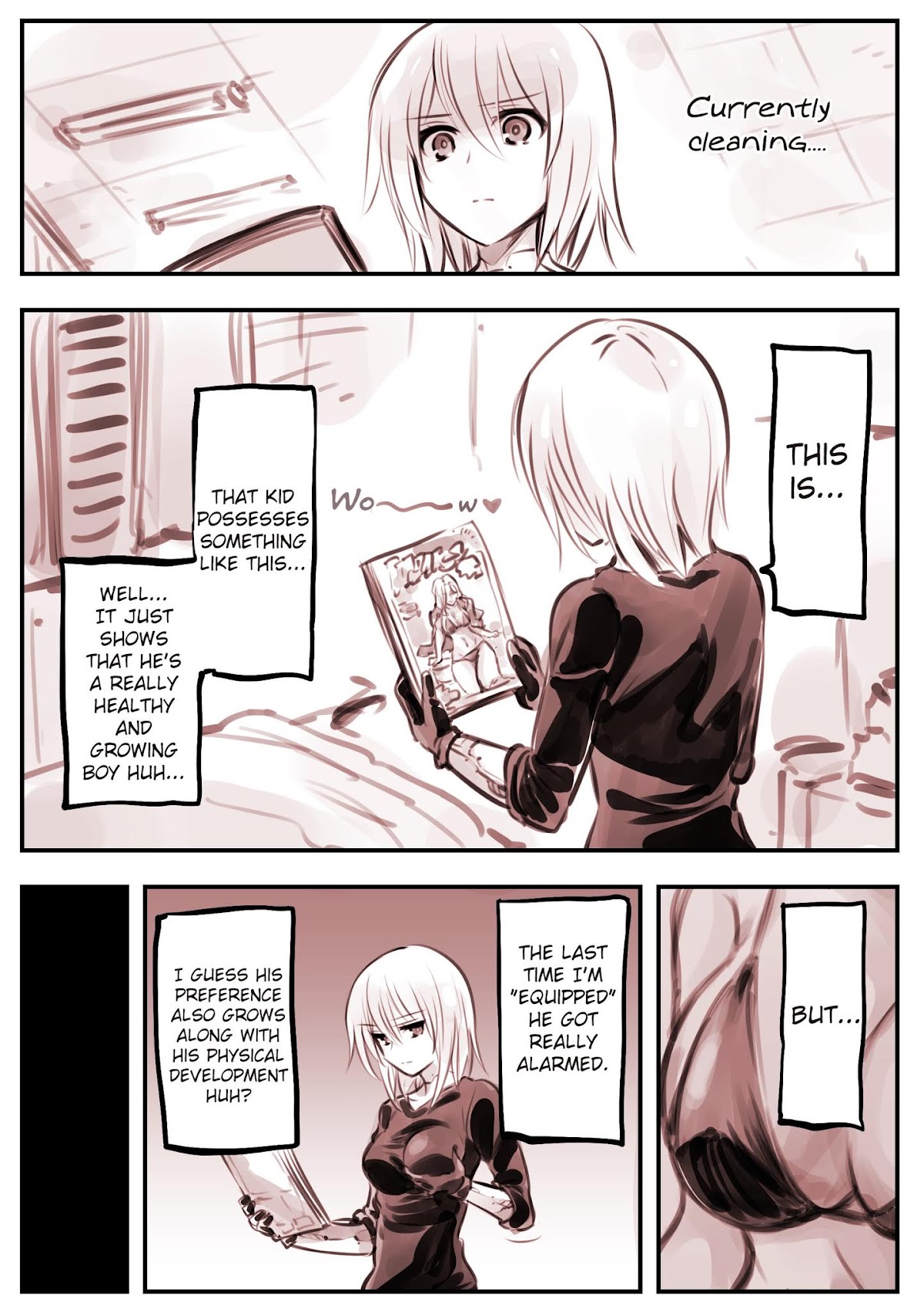 A Story About A Droid. Chapter 12 page 1 - Chapter 12
