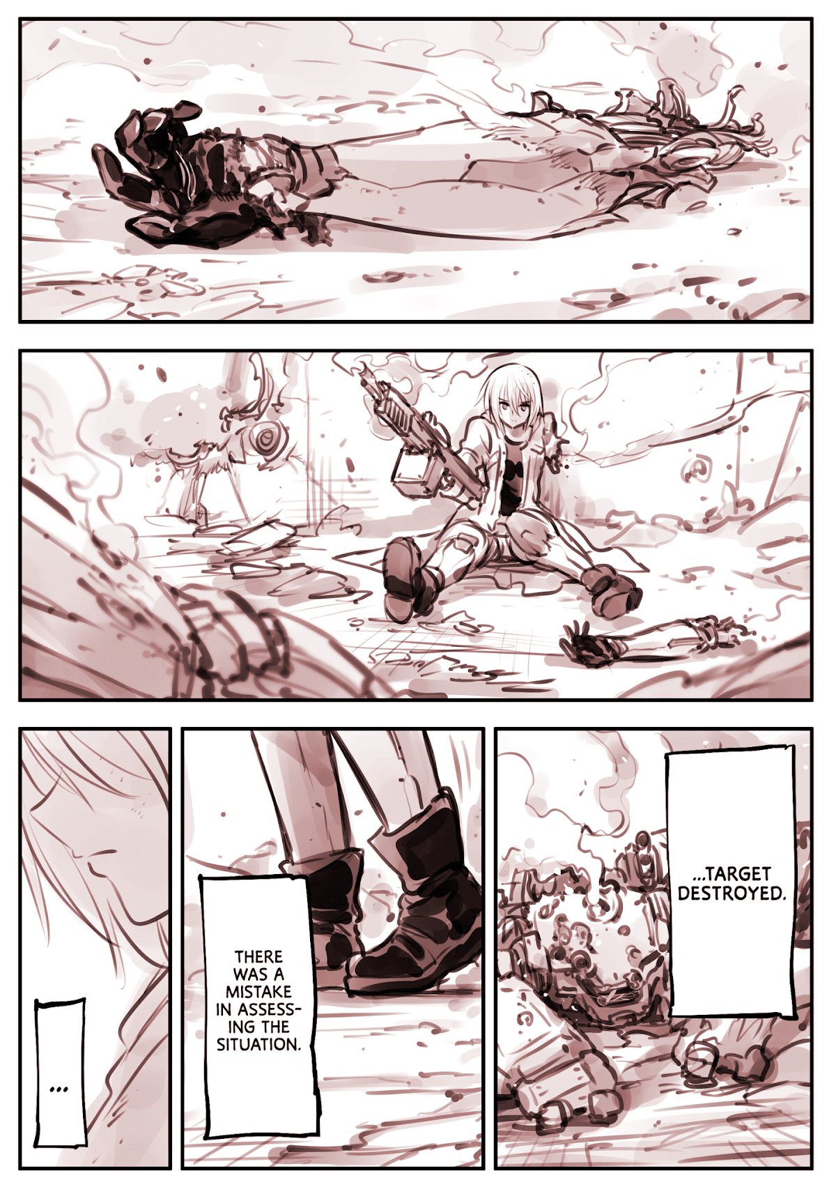 A Story About A Droid. Chapter 14 page 1 - Chapter 14