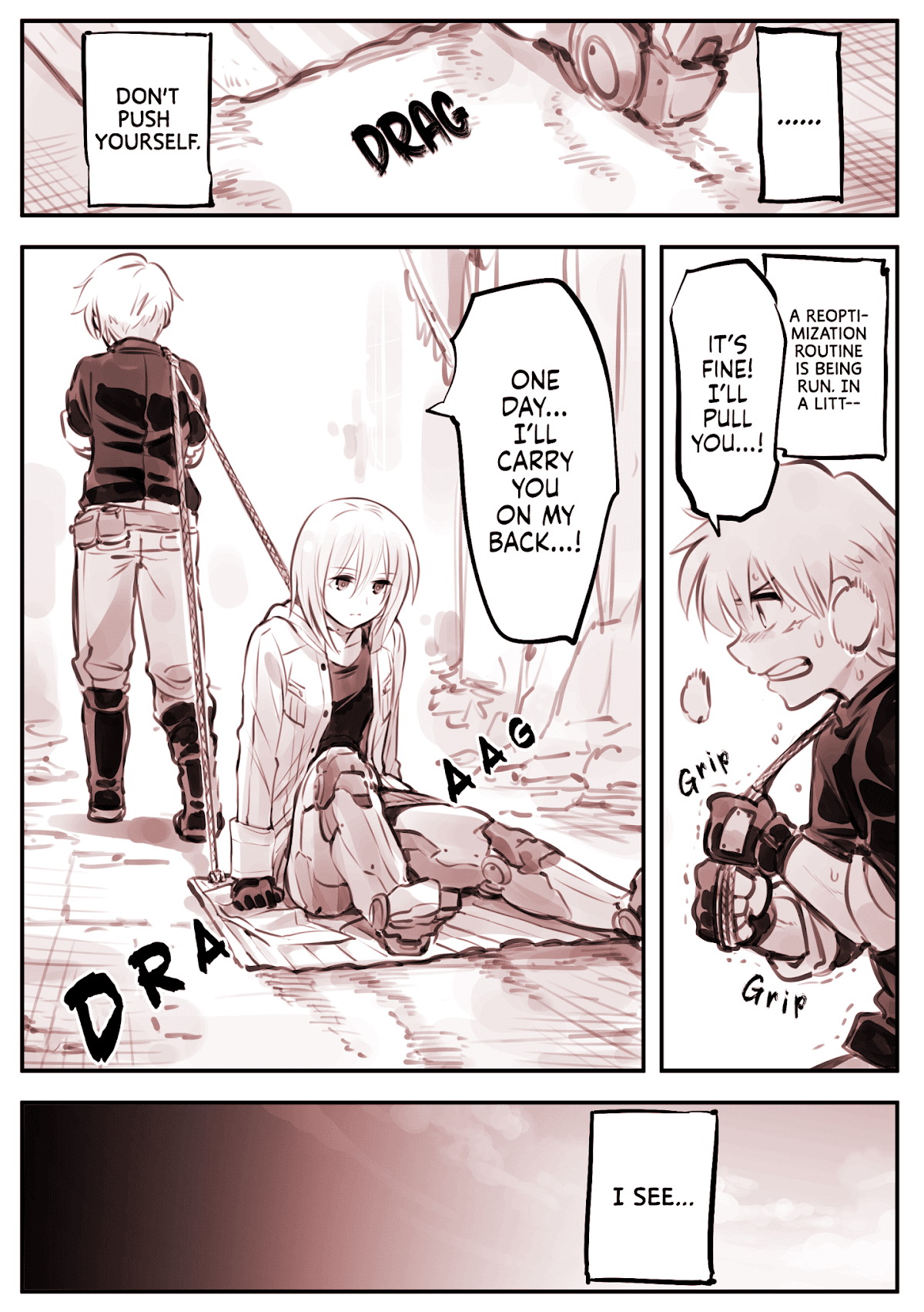 A Story About A Droid. Chapter 16 page 1 - Chapter 16