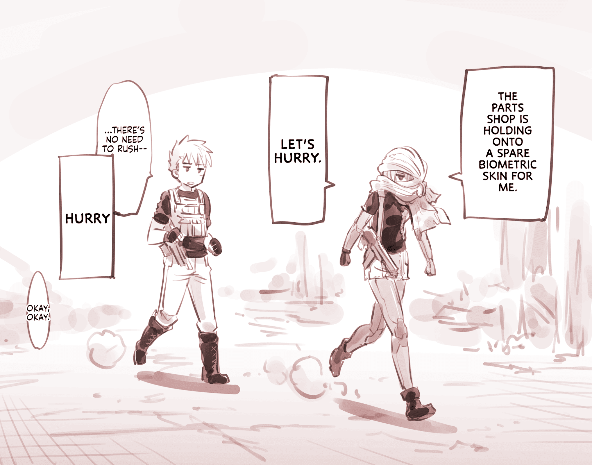 A Story About A Droid. Chapter 17.1 page 1 - Chapter 17.1