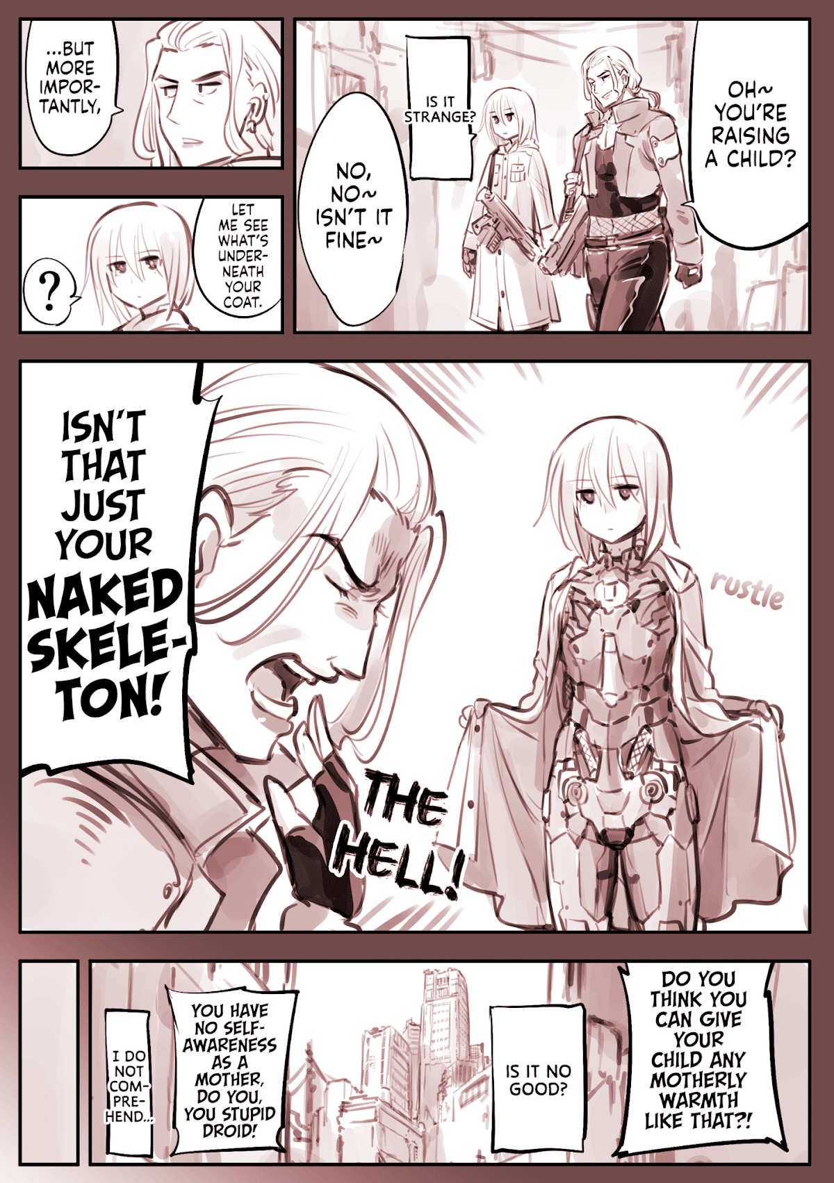 A Story About A Droid. Chapter 18 page 1 - Chapter 18