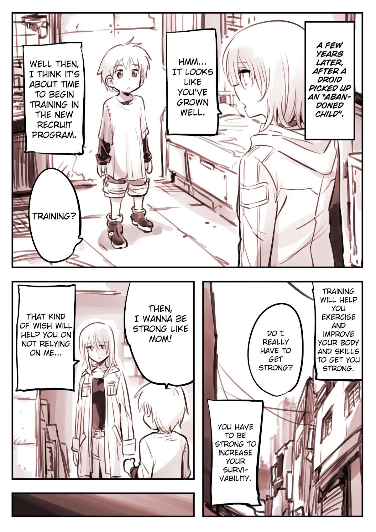 A Story About A Droid. Chapter 2 page 1 - Chapter 2
