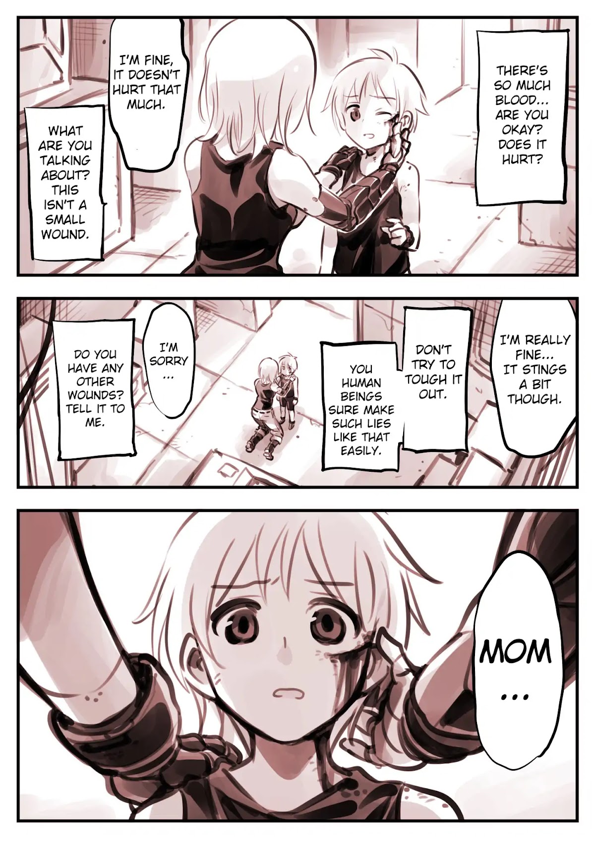 A Story About A Droid. Chapter 2 page 3 - Chapter 2